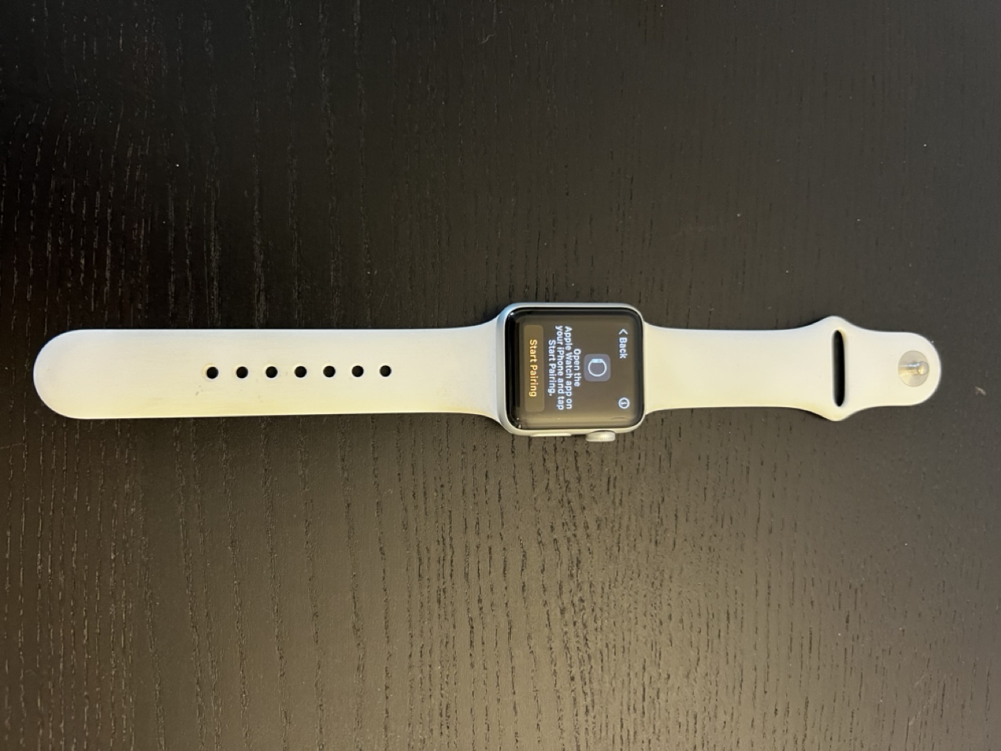 Apple Watch Series 3 with White Sport Band - photo 3