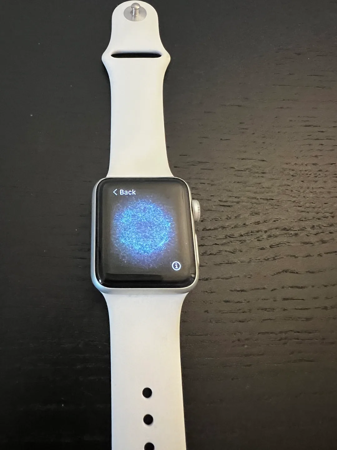 Apple Watch Series 3 with White Sport Band image indicator(2)