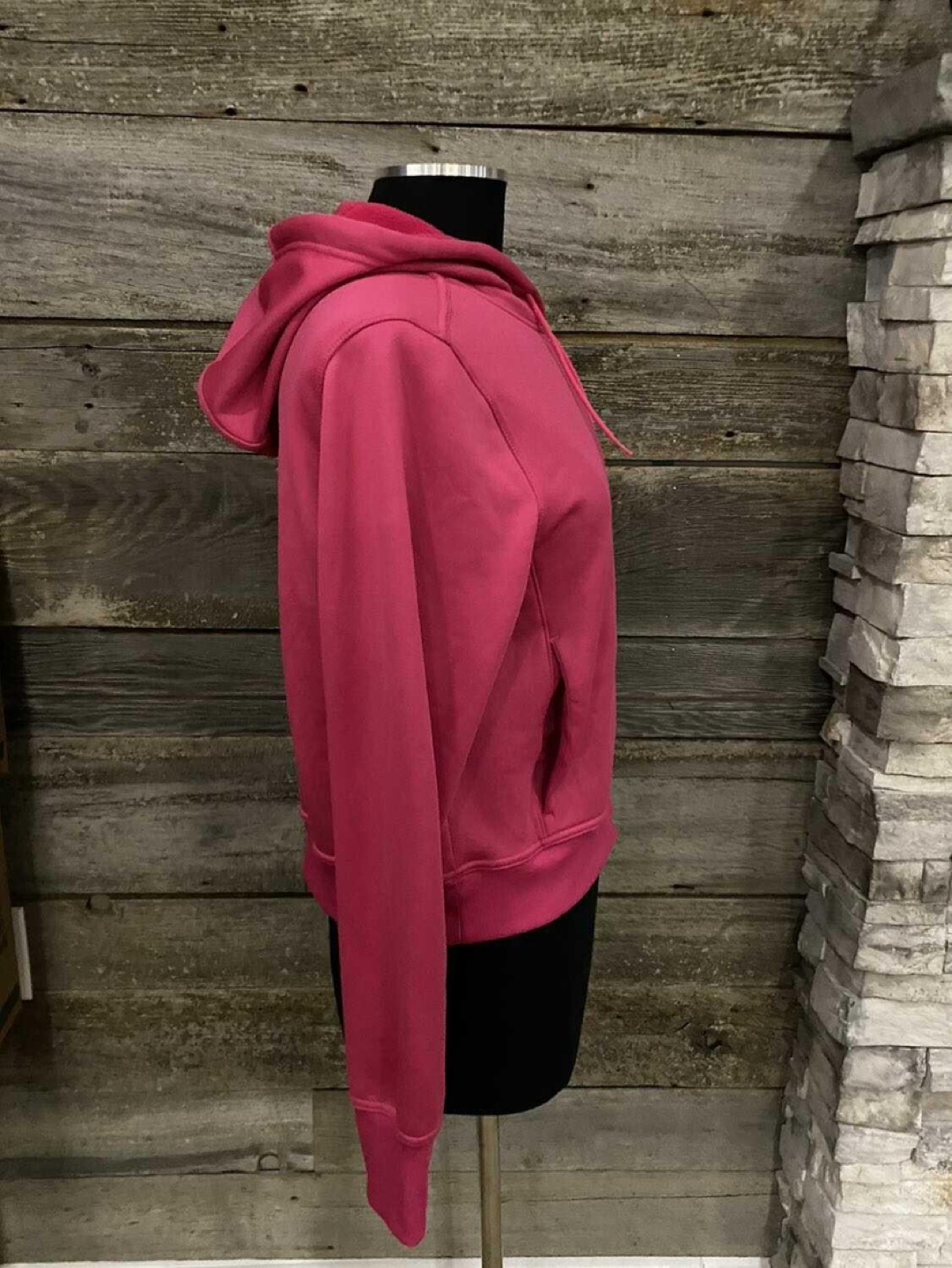Nike Medium Pink Activewear Zippered Hoodie - photo 5