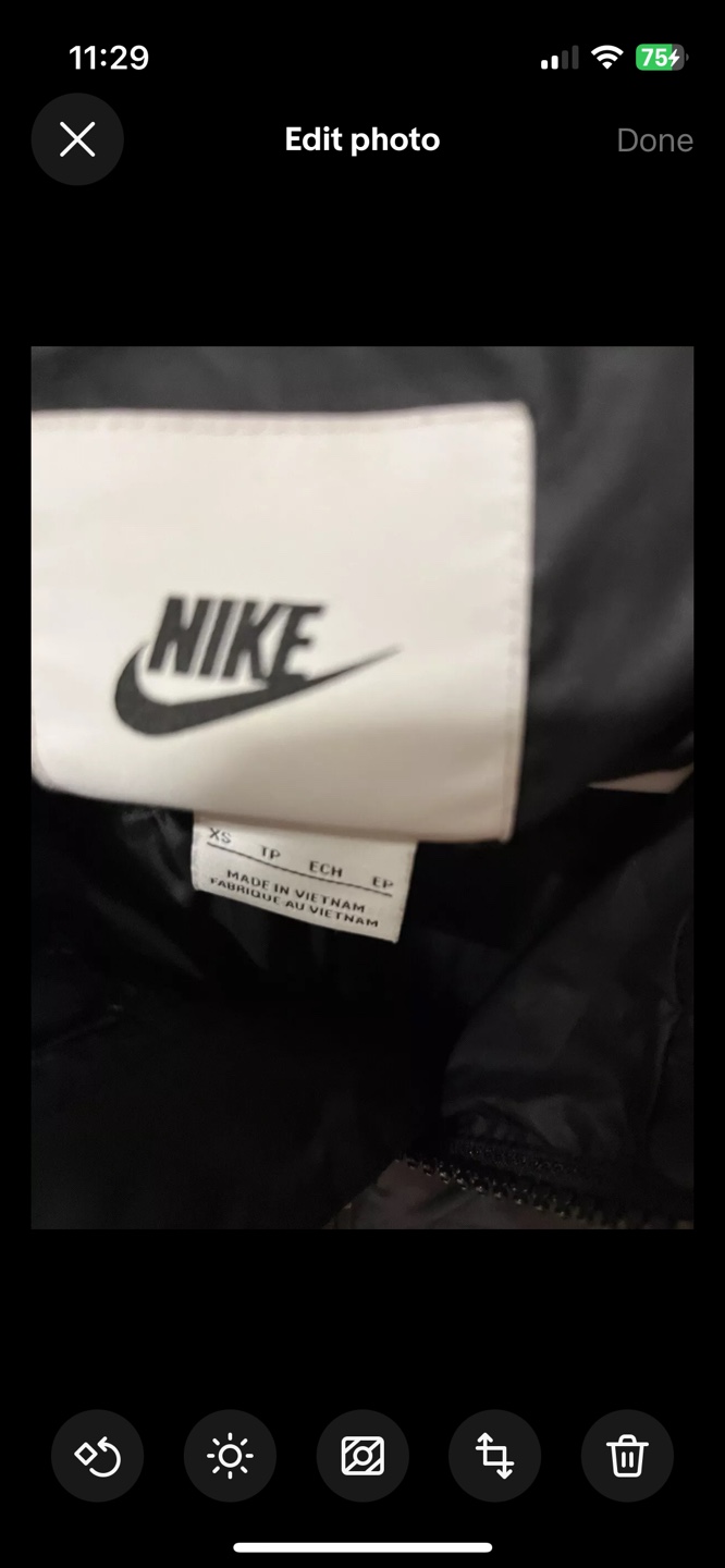 Nike puffer jacket - size XS - photo 5