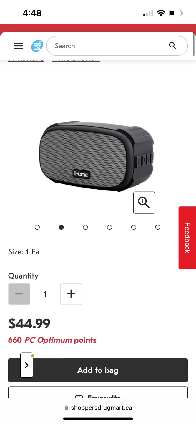 Ihome play tough x bluetooth water resistant speaker - photo 2