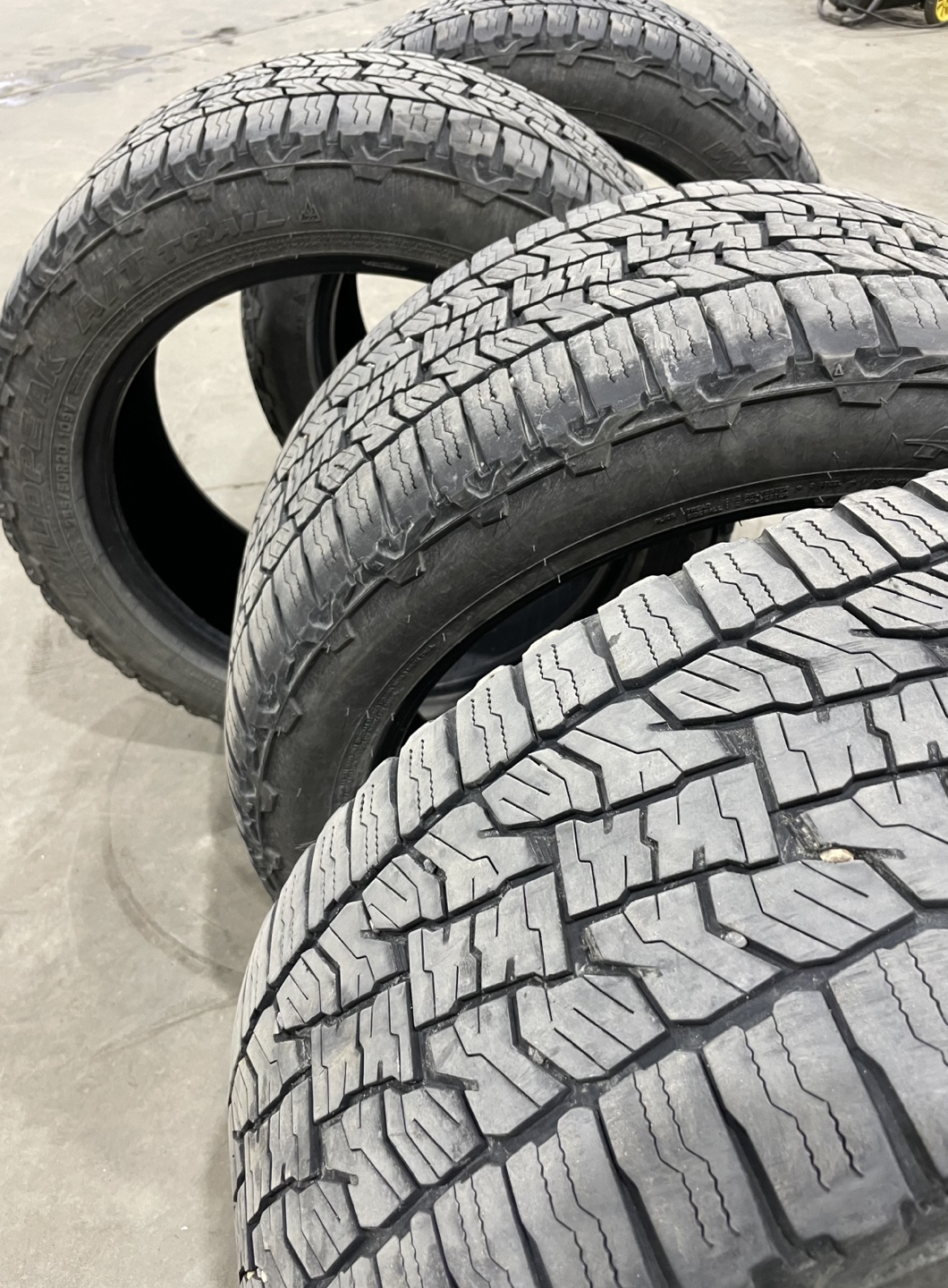 Set of Four Falken Wildpeak AT 255/50r20 - photo 3