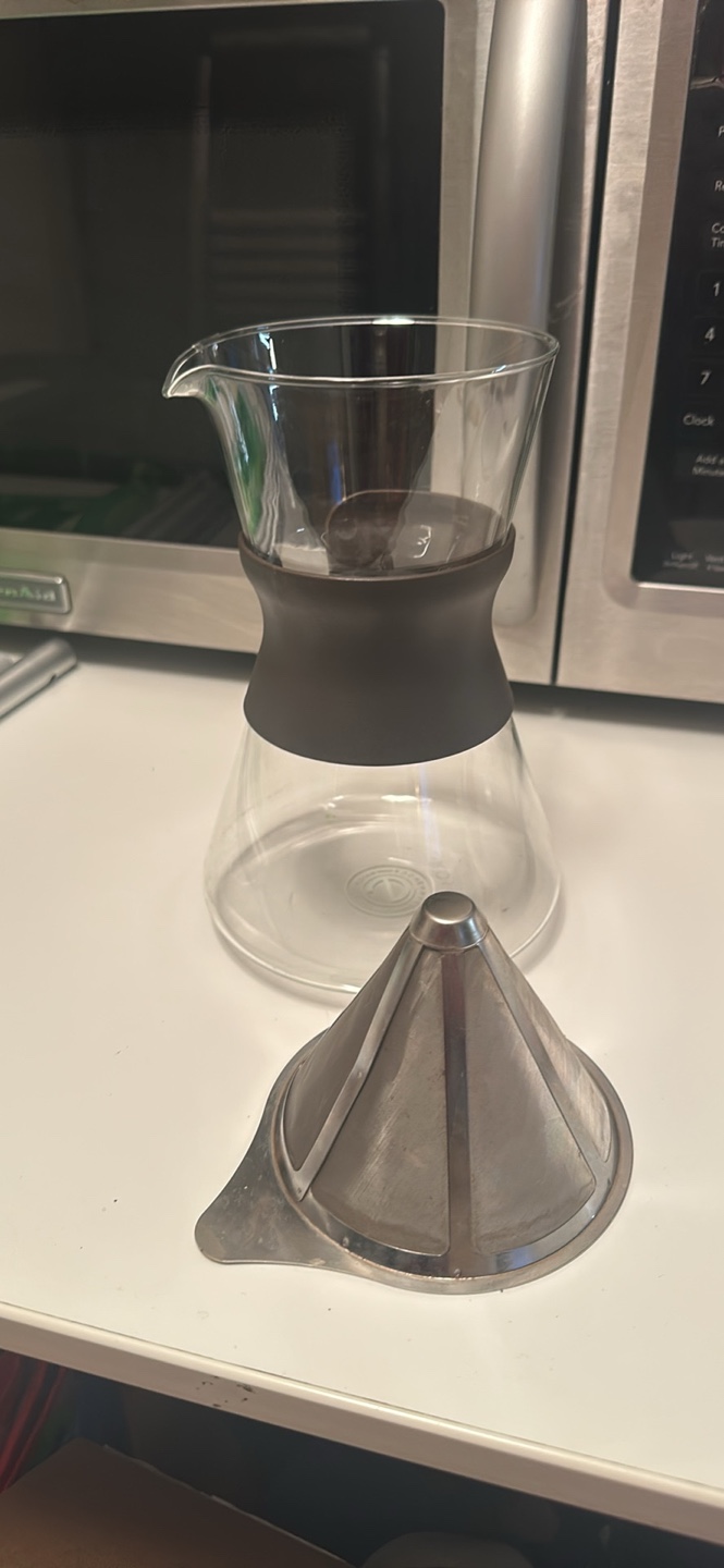 GROSCHE Glass coffee pour over