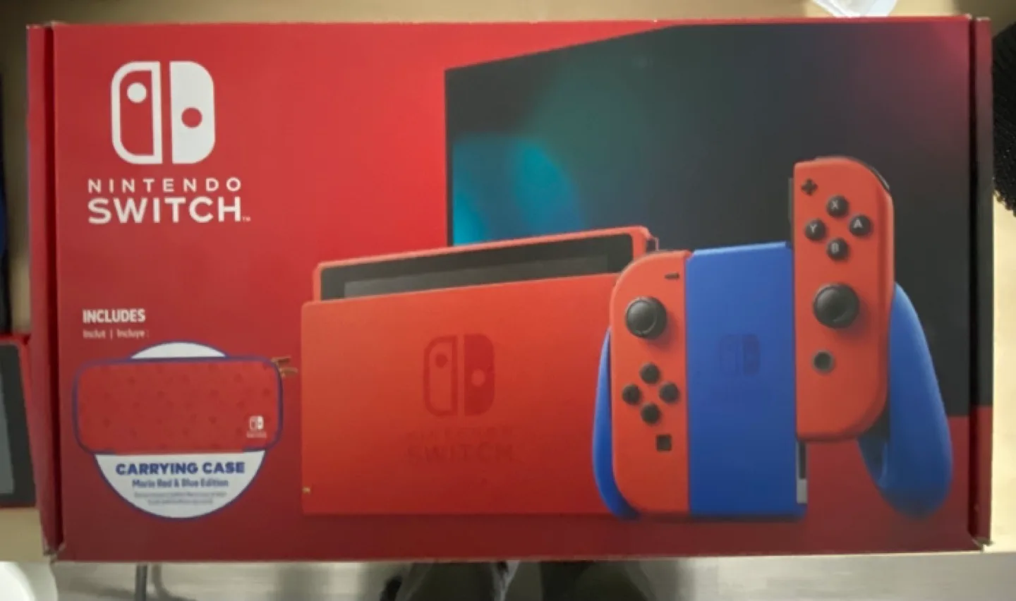 Nintendo Switch - Mario Red & Blue Edition image indicator(6)