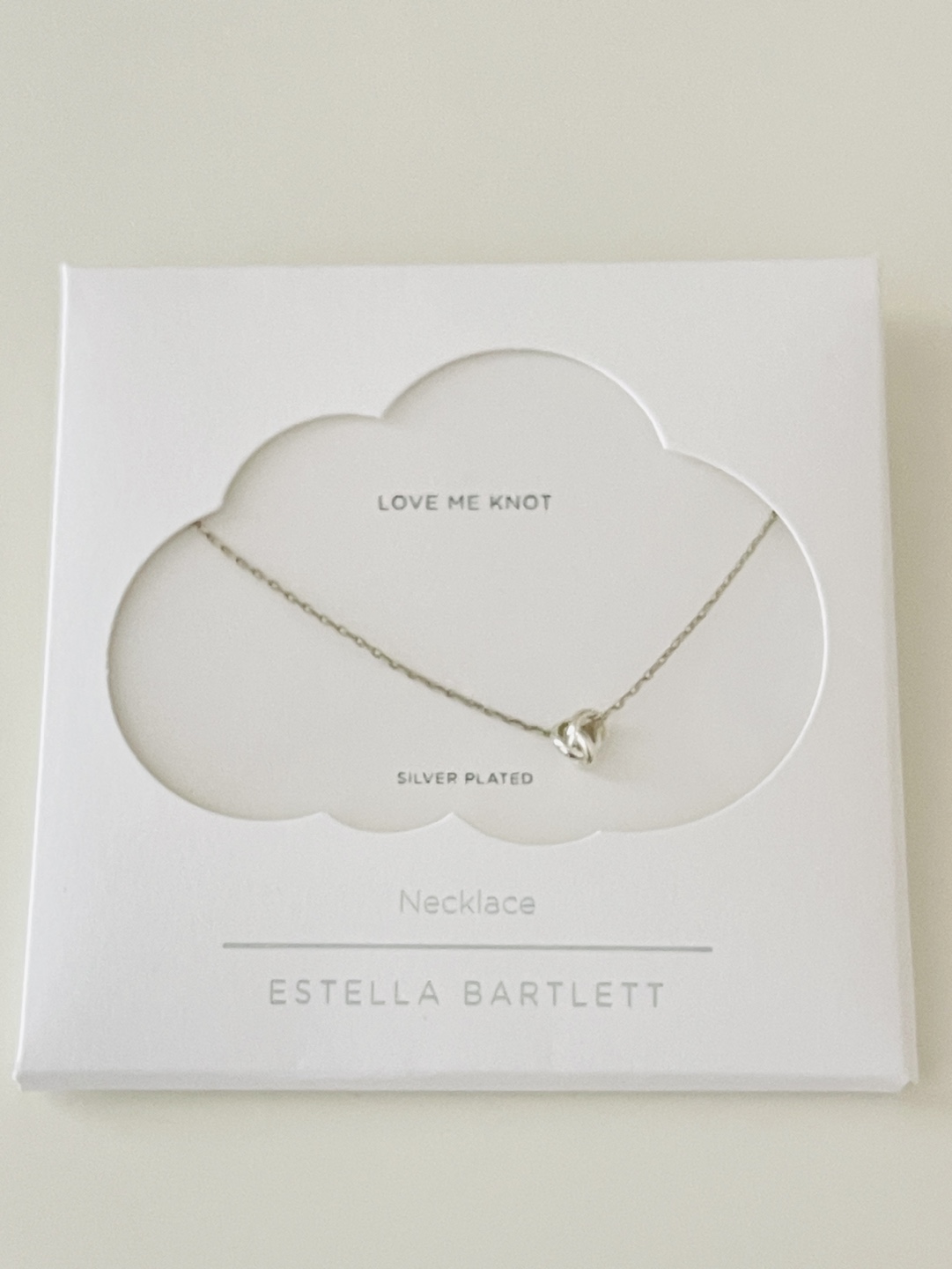 Estella Bartlett Love Me Knot Necklace and Earrings Set - photo 2