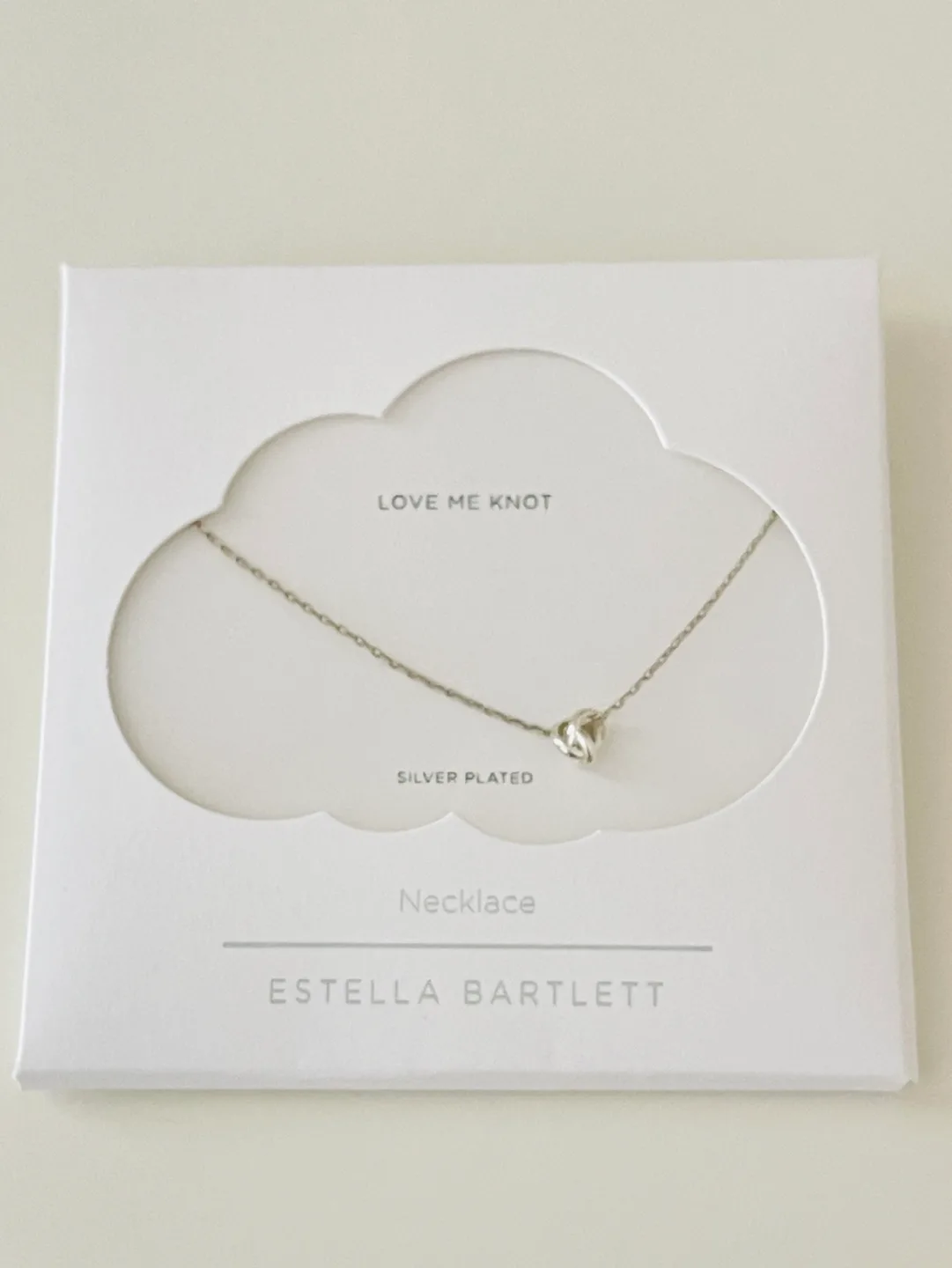 Estella Bartlett Love Me Knot Necklace and Earrings Set image indicator(2)