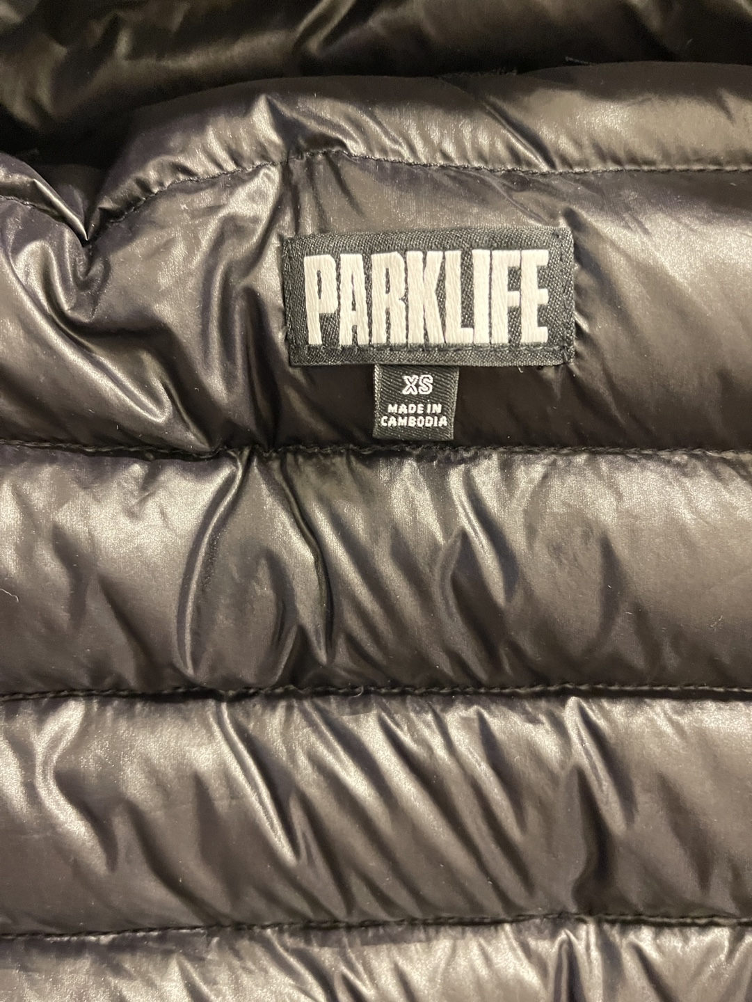 Aritzia Parklife Black Down Vest - Size XS - photo 5