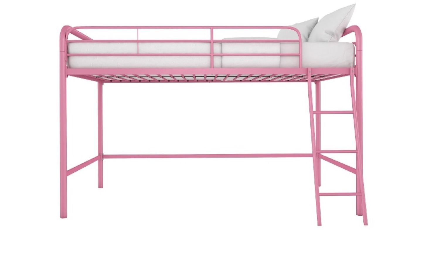 Pink Metal Loft Bed Frame - photo 3