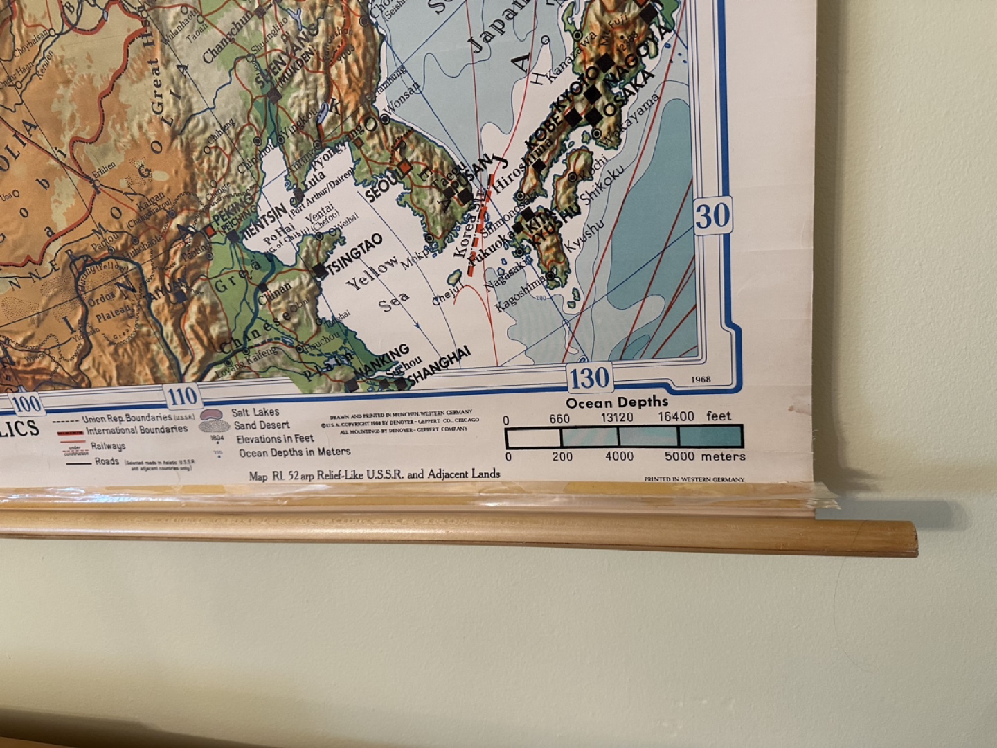 Vintage Map of USSR - photo 5