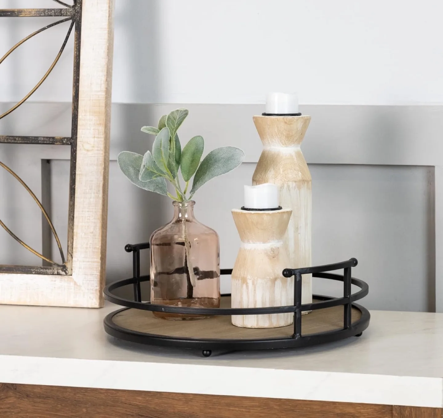 Stratton Home Decor Round Tray image indicator(2)