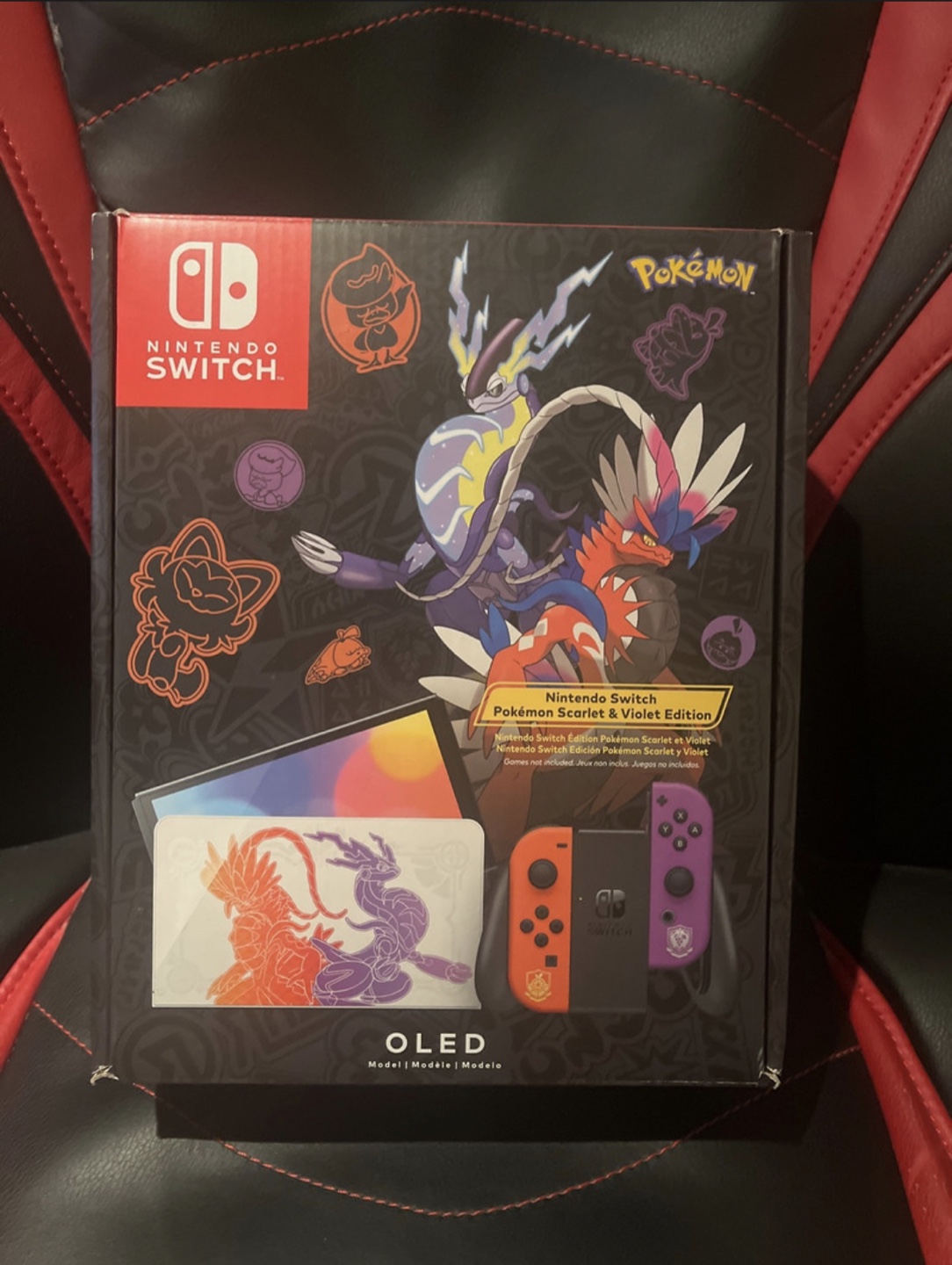 Nintendo Switch OLED Pokémon Scarlet & Violet Edition