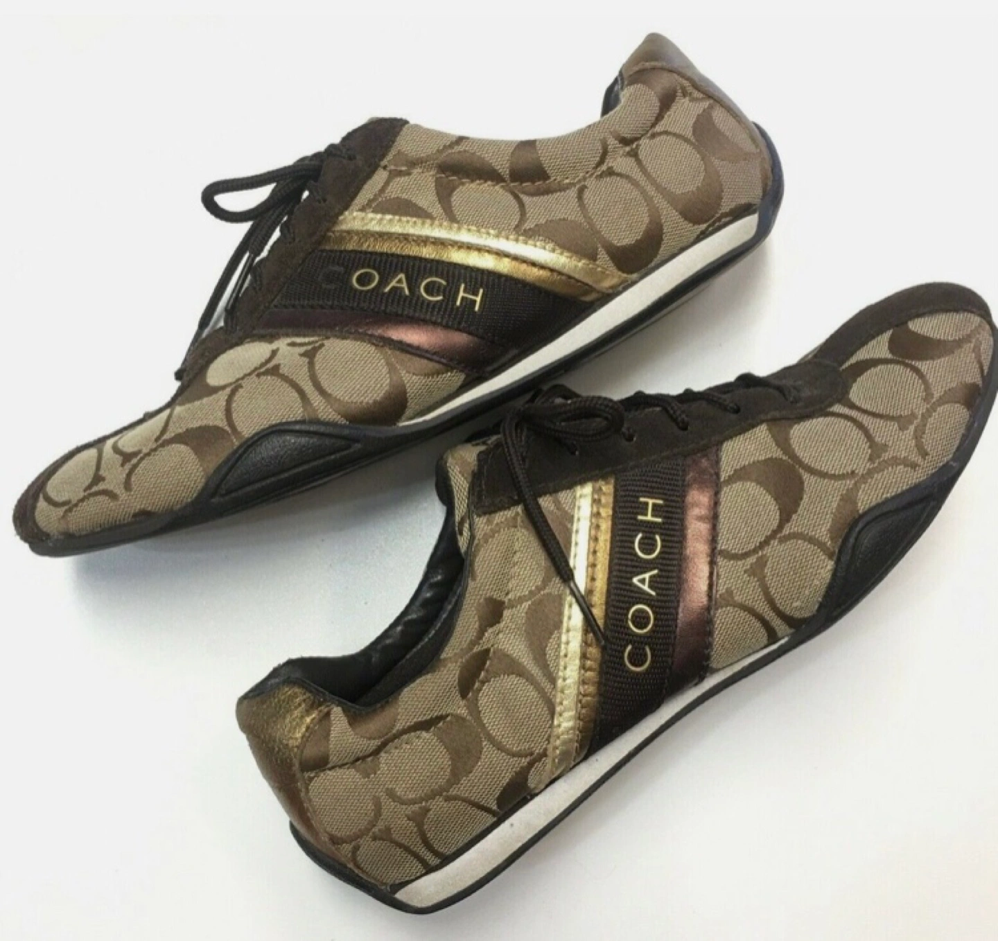 Coach Women's Jayme Sneakers Size Karrot