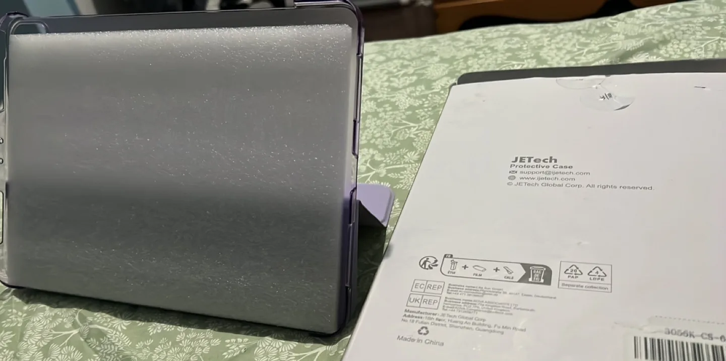 JETech Protective Case for Tablet - Light Purple image indicator(4)