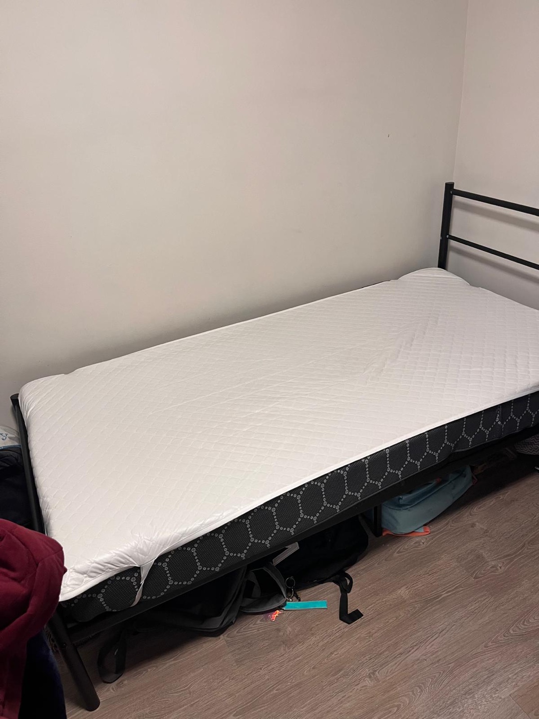 Twin Mattress and Metal Frame - photo 5