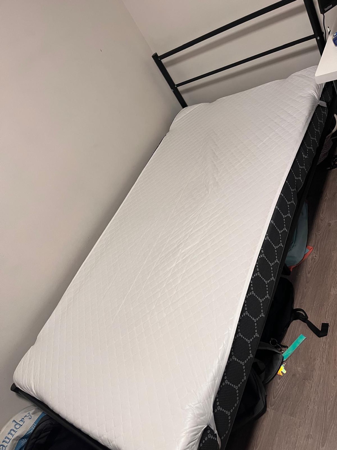 Twin Mattress and Metal Frame - photo 3