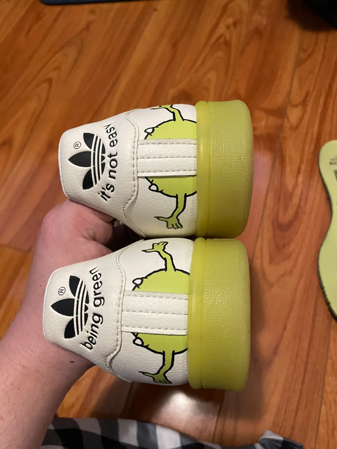 adidas Stan Smith Monsters Inc. Mike Wazowski image indicator(3)