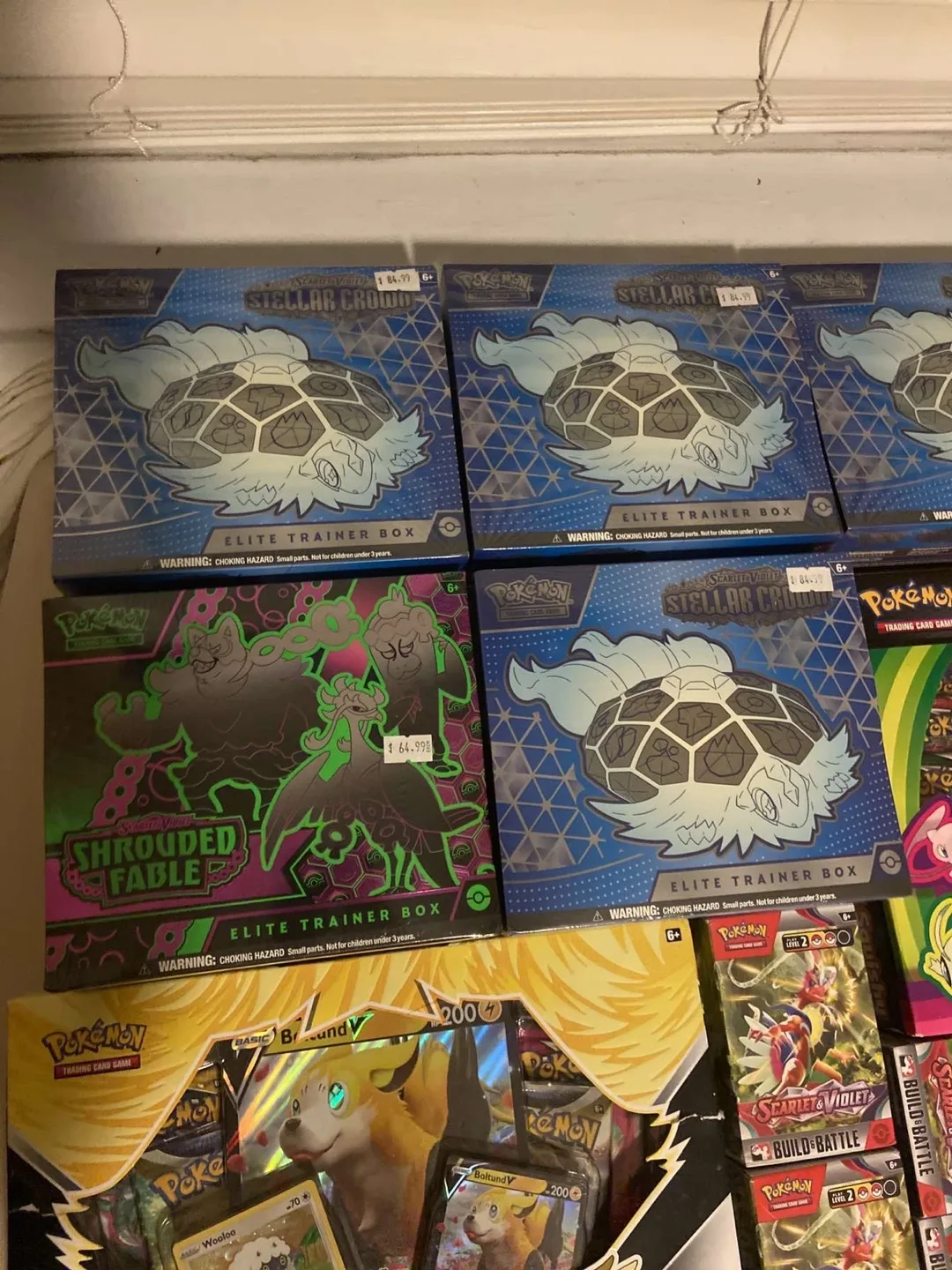 MASSIVE Sealed Pokemon Card Bundle -  ETBs, PCs, evo skies image indicator(2)