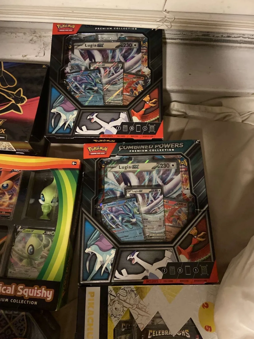 MASSIVE Sealed Pokemon Card Bundle -  ETBs, PCs, evo skies image indicator(6)