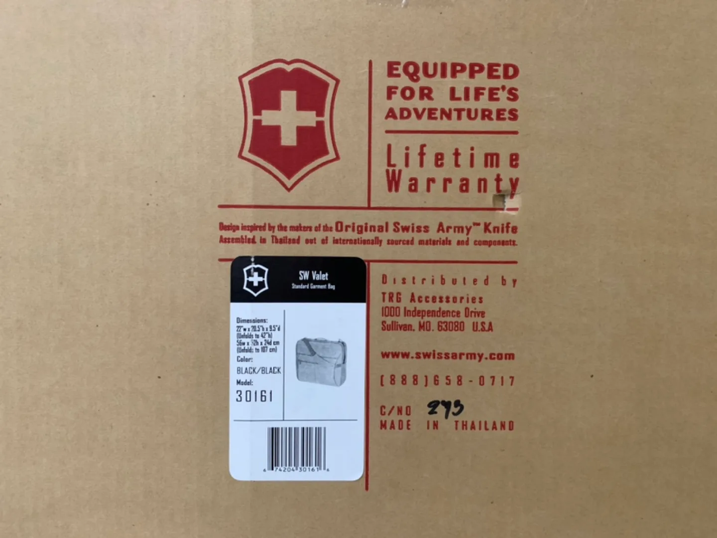 Black Swiss Army Garment Bag - Luggage #ThriftyPicks image indicator(6)