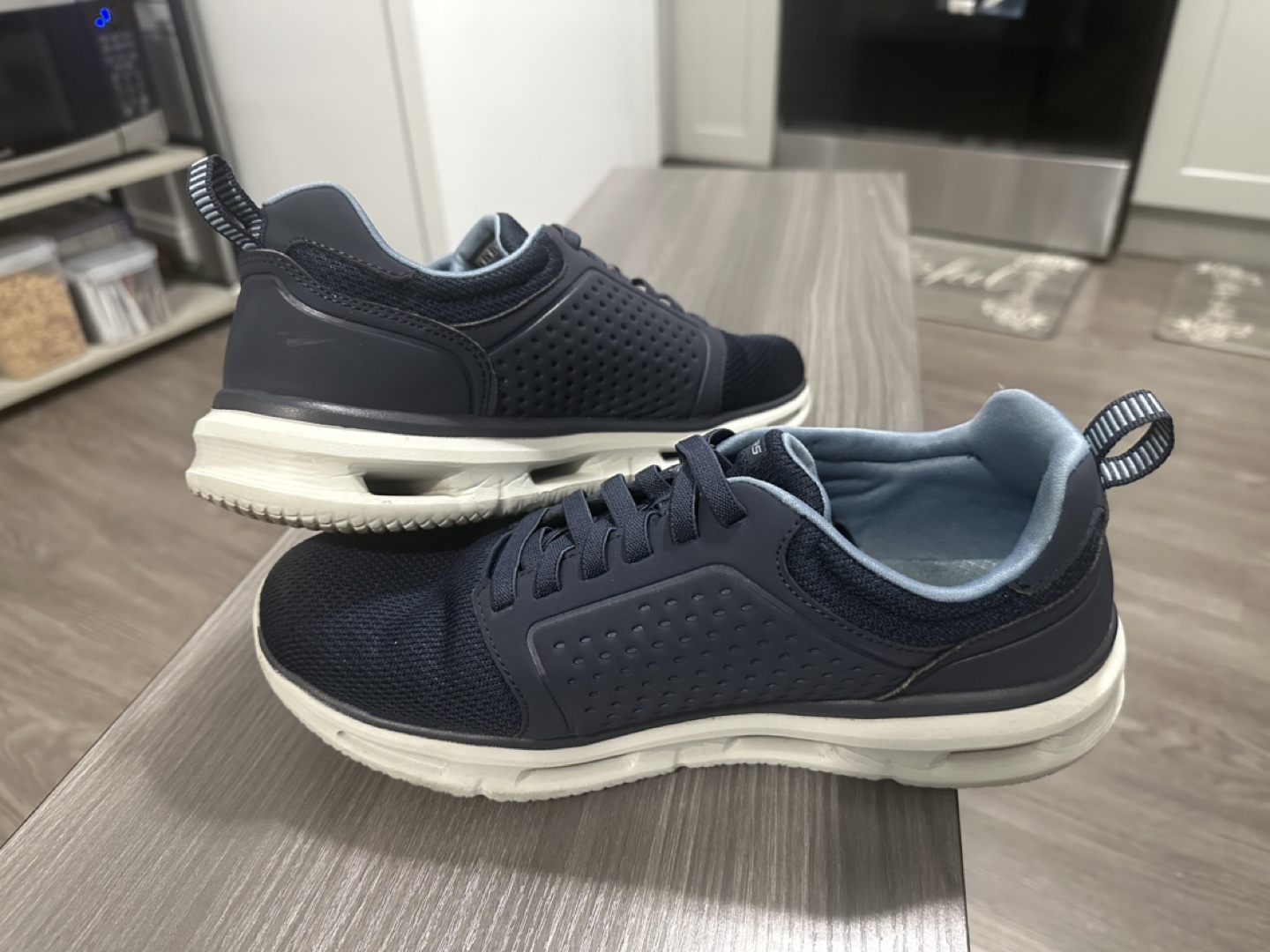Skechers Navy Blue Walking Shoes - Size 7 - photo 2