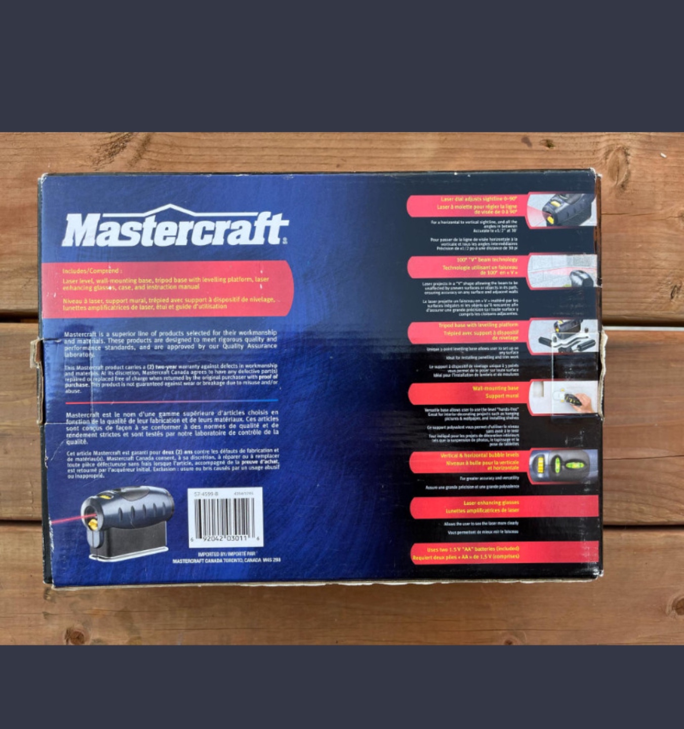 Mastercraft Hawkeye Laser Level Kit - photo 2