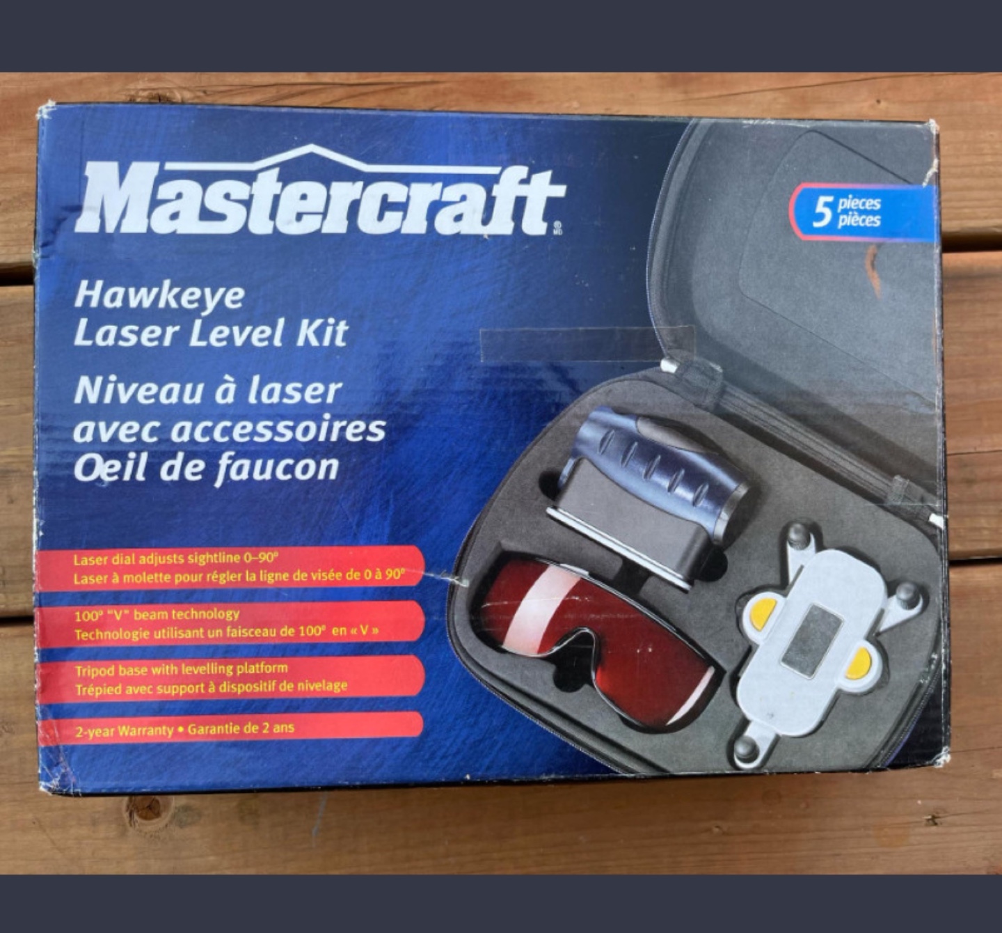 Mastercraft Hawkeye Laser Level Kit