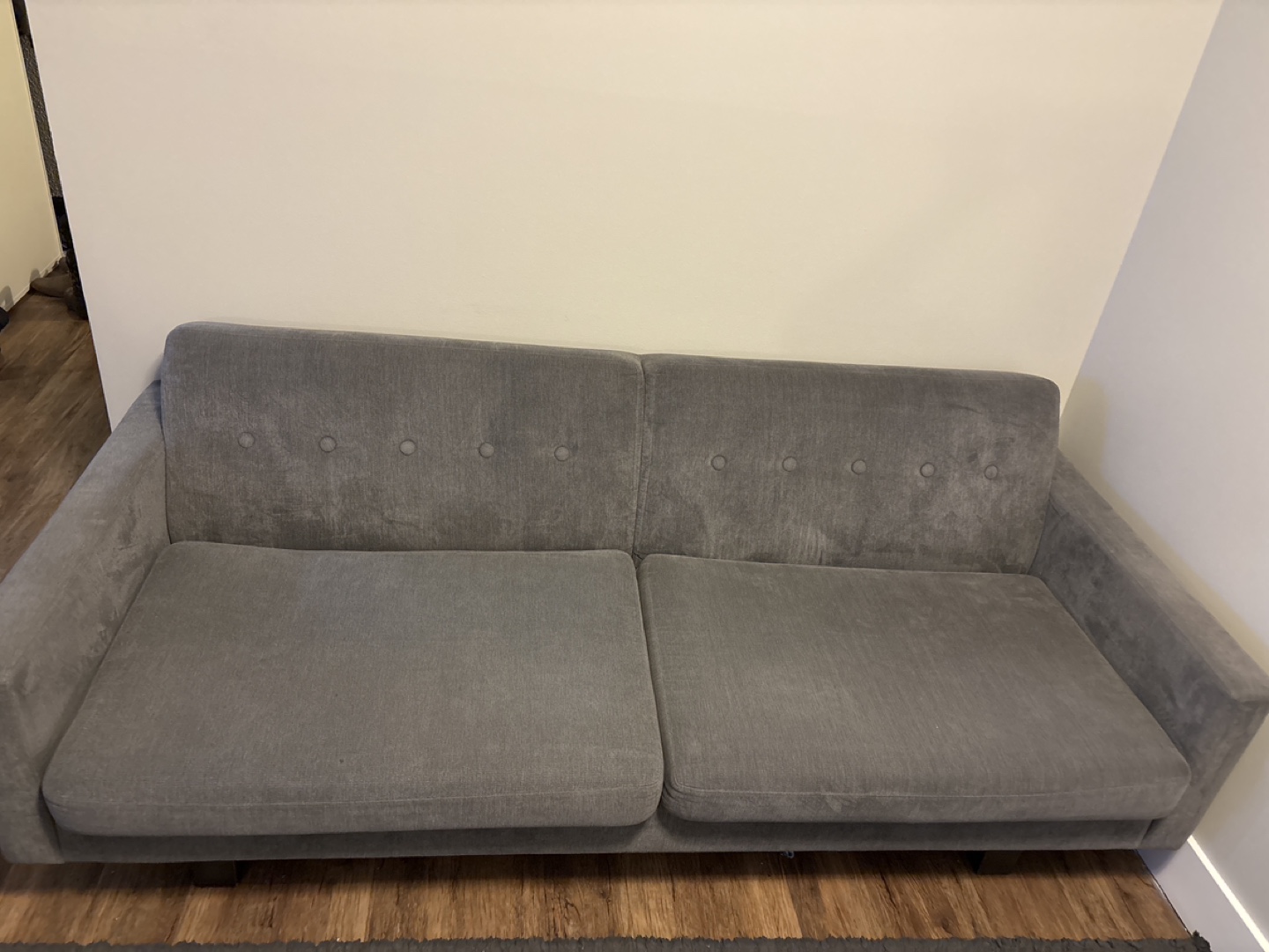 Need to be gone soon!!!! Grey Two-Seater Sofa - photo 2