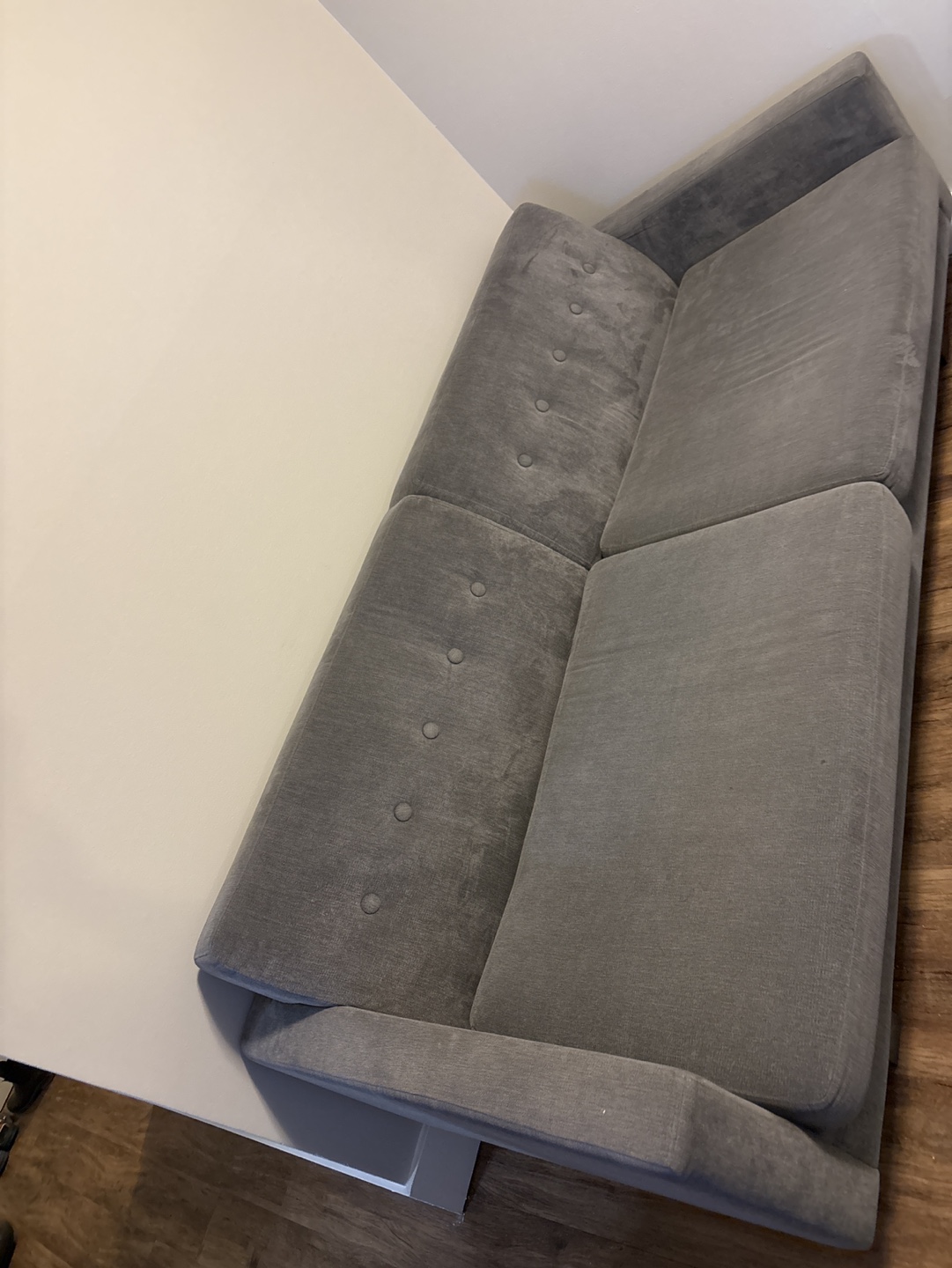 Need to be gone soon!!!! Grey Two-Seater Sofa
