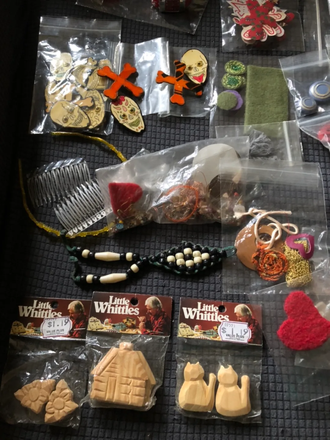 Craft Supplies Lot: Beads, Buttons, Findings & More! image indicator(5)