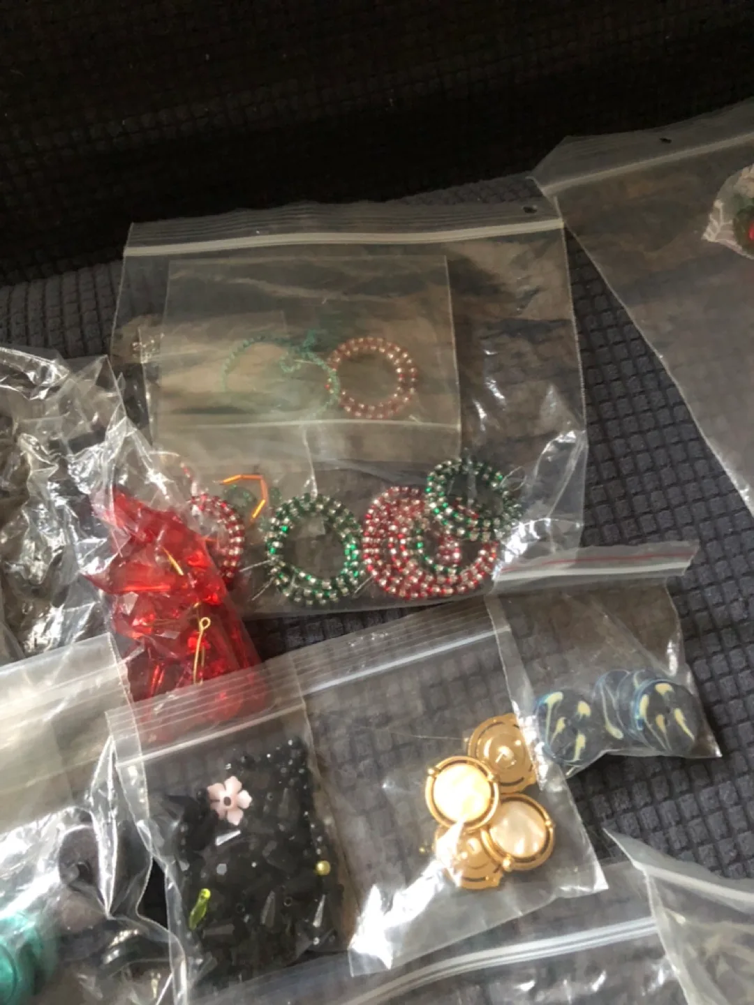 Craft Supplies Lot: Beads, Buttons, Findings & More! image indicator(9)