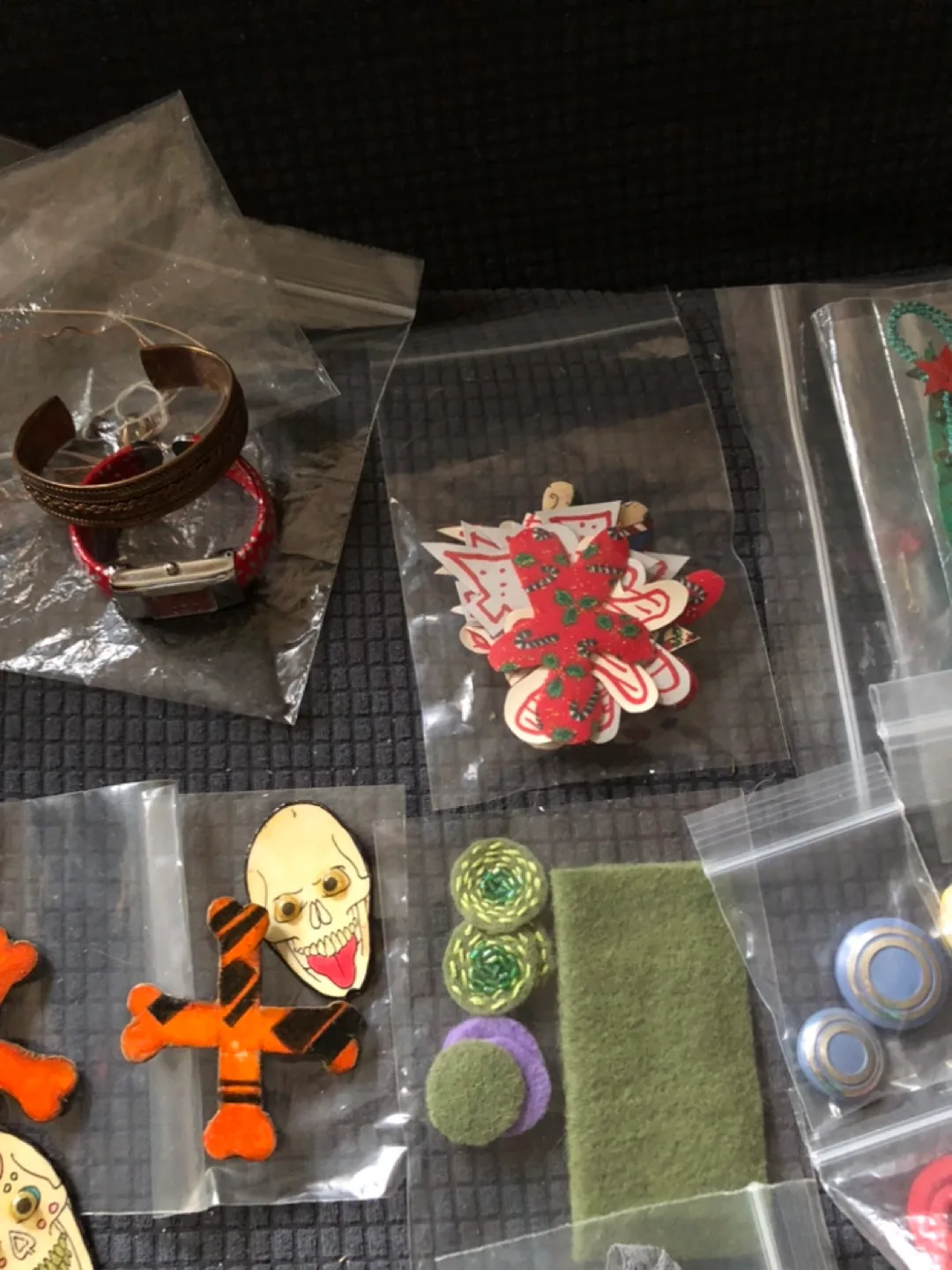 Craft Supplies Lot: Beads, Buttons, Findings & More! image indicator(8)