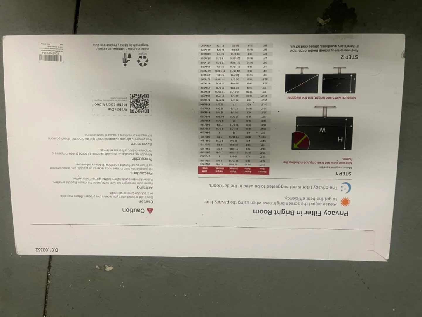 Privacy Screen Protector for Monitor image indicator(2)