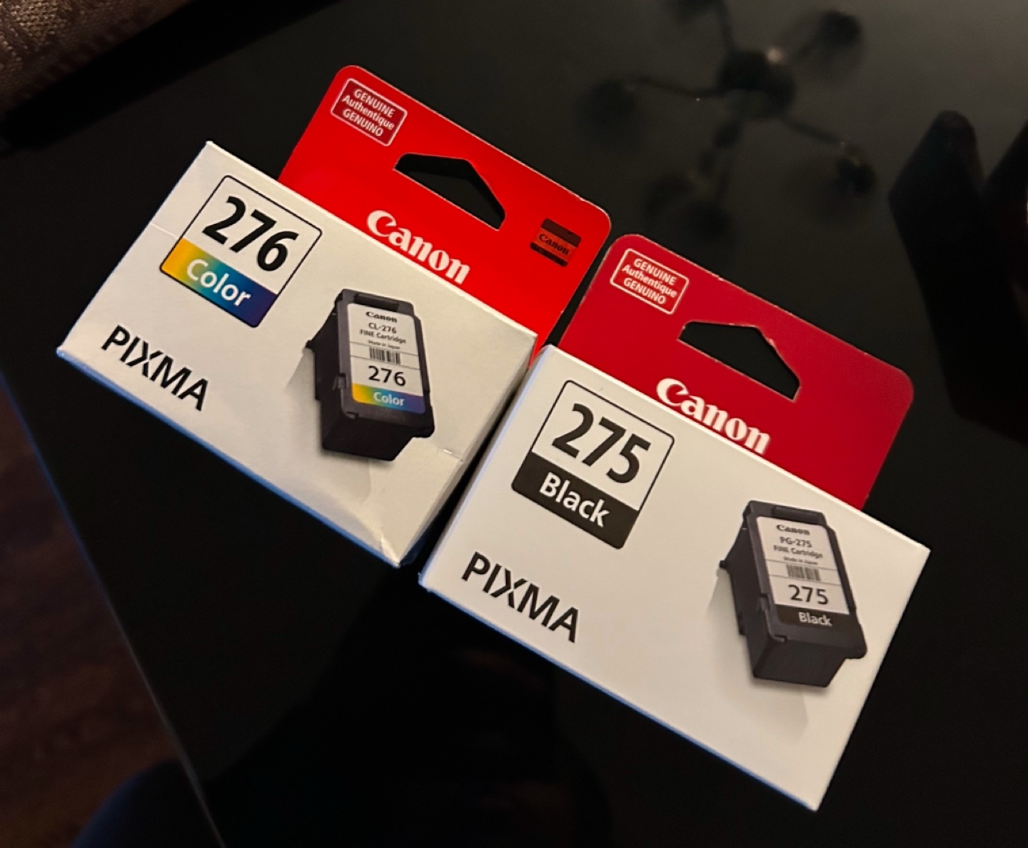 Canon PIXMA Ink Cartridges - CL-276 Color & PG-275 Black