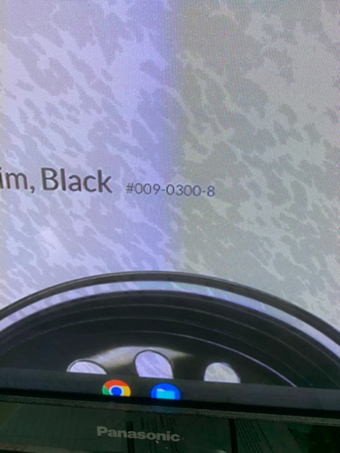 GM Genuine 17in Black Painted Wheel Rim image indicator(5)