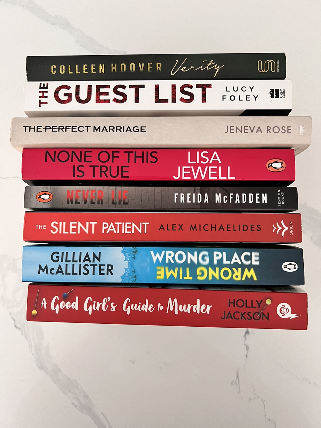 8 Bestselling Thrillers & Mysteries Paperback Books - photo 2