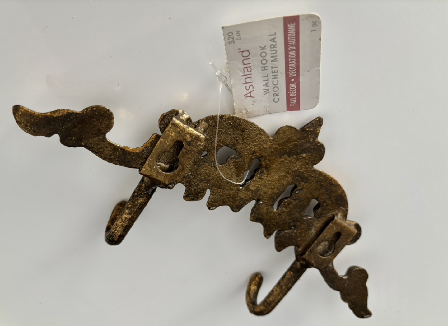 Ashland Gold Ornate Wall Hook - photo 3