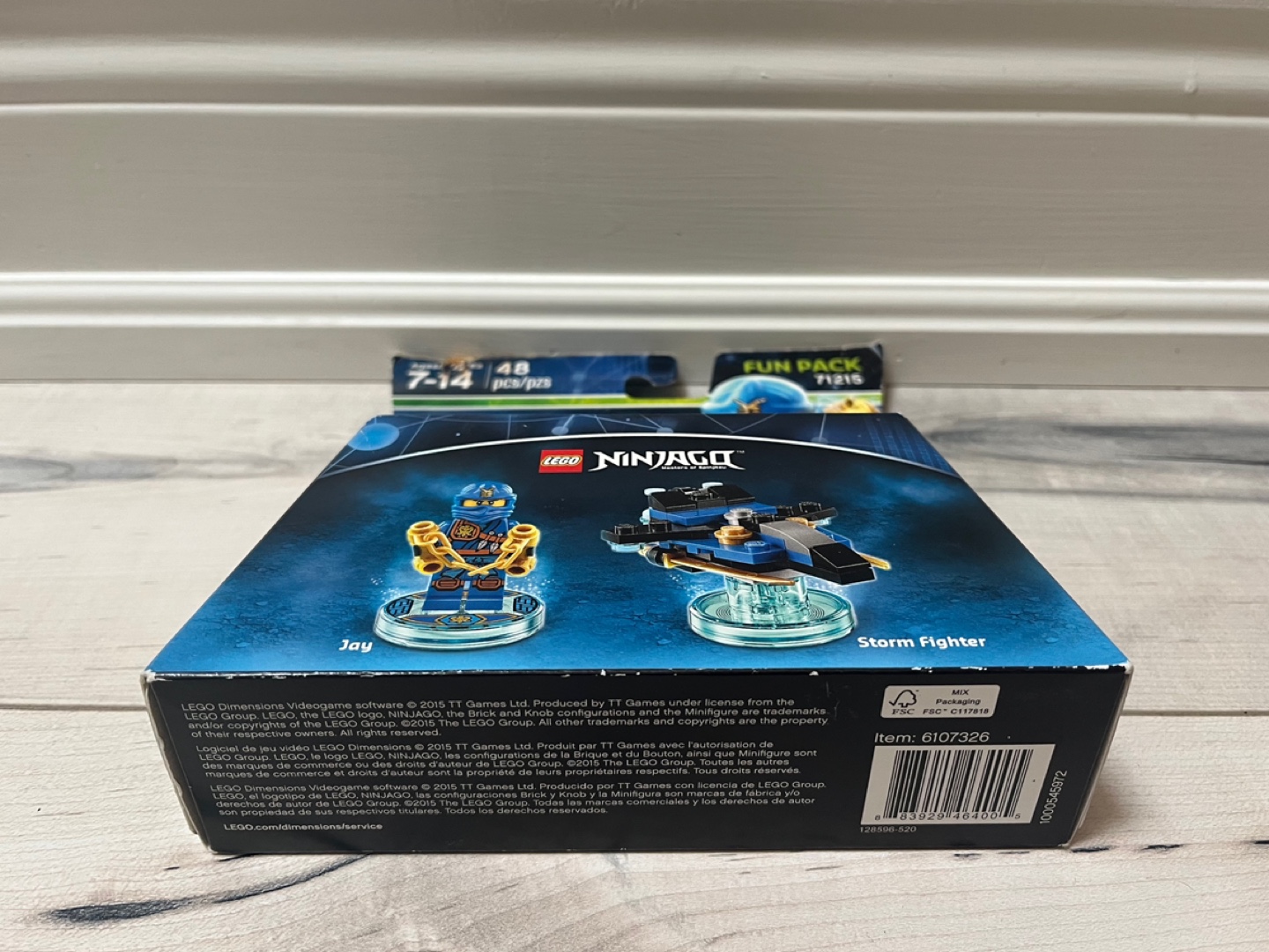 LEGO Dimensions Ninjago Jay Fun Pack 71215 - SEALED box - photo 5