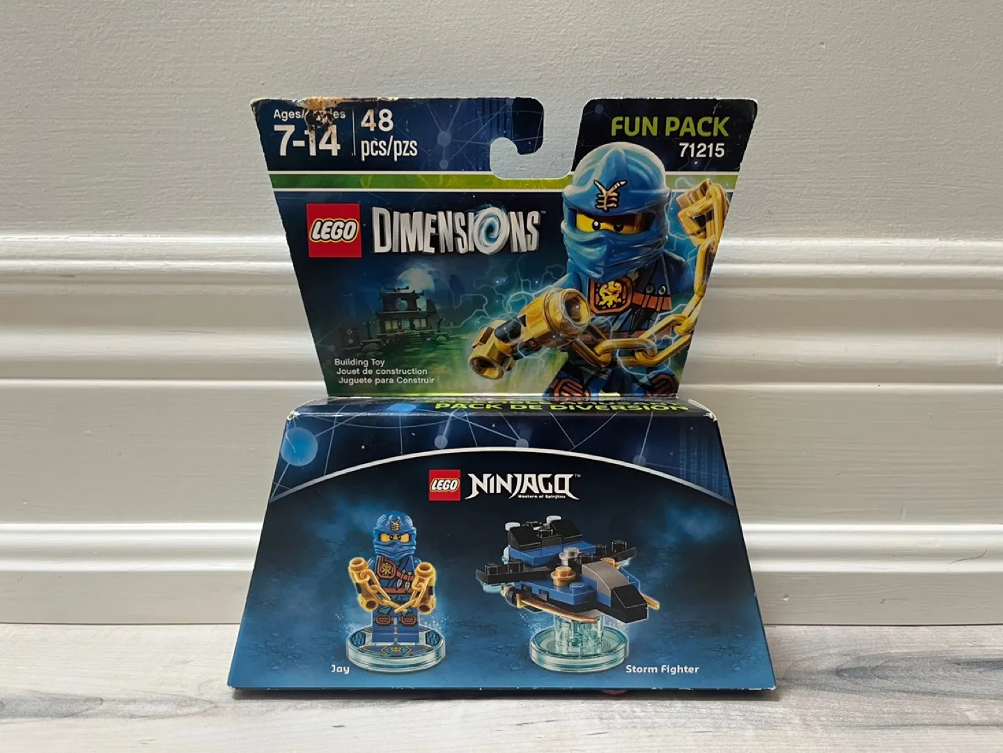 LEGO Dimensions Ninjago Jay Fun Pack 71215 - SEALED box thumbnail
