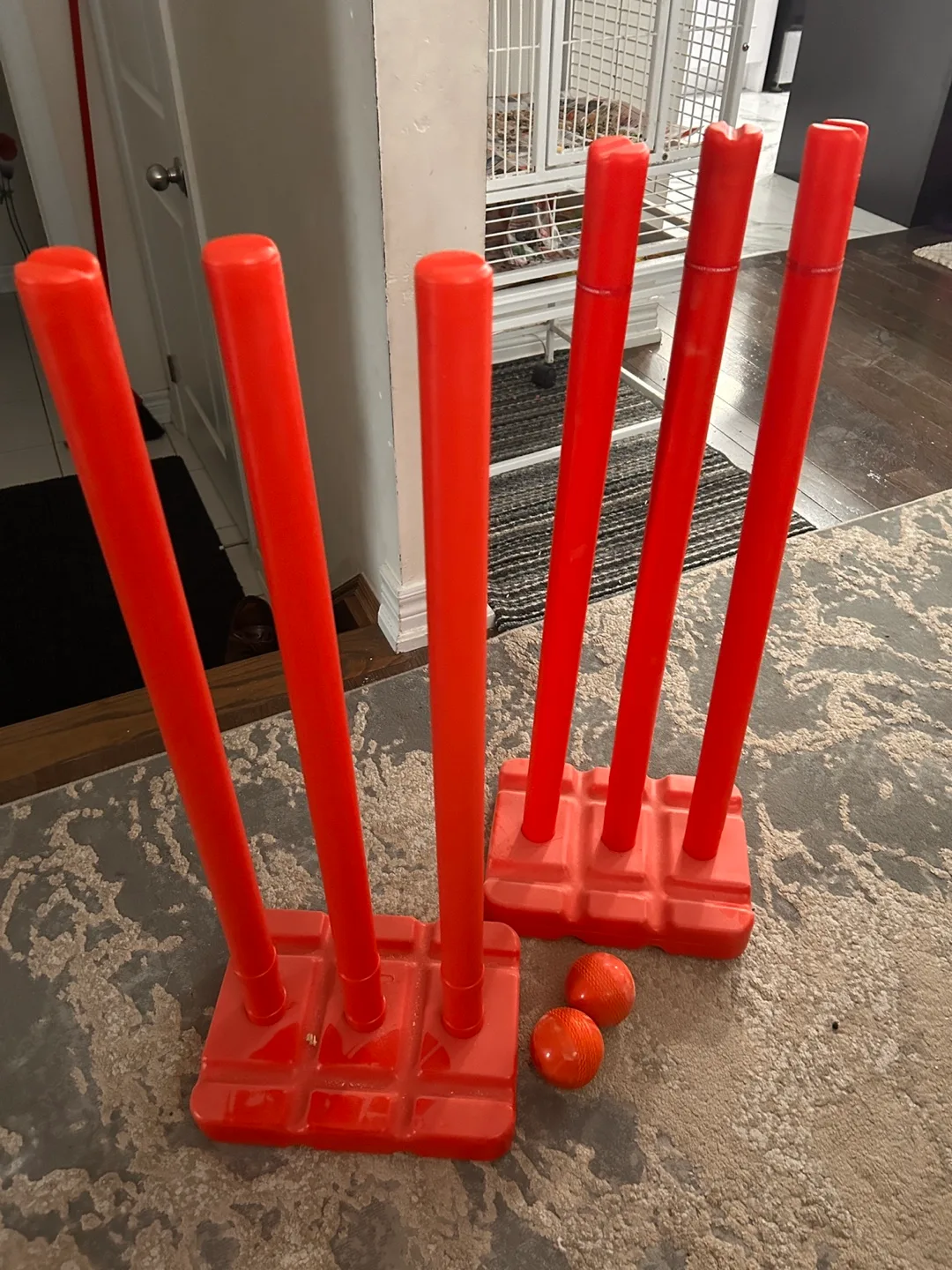 #🏈Kids' Plastic Cricket Set image indicator(3)