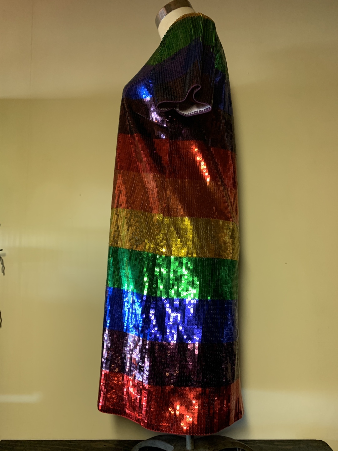 Michael Kors Rainbow Sequin Midi Dress - photo 2
