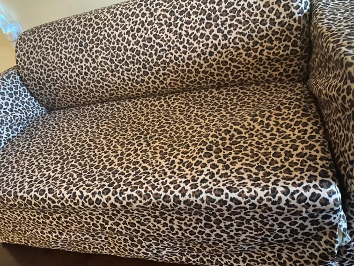Kids' Leopard Print Futon Sofa image indicator(2)