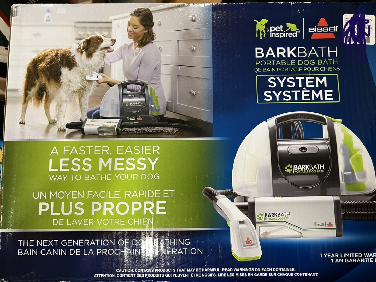 Bissell Pet Inspired BarkBath Portable Dog Bath System