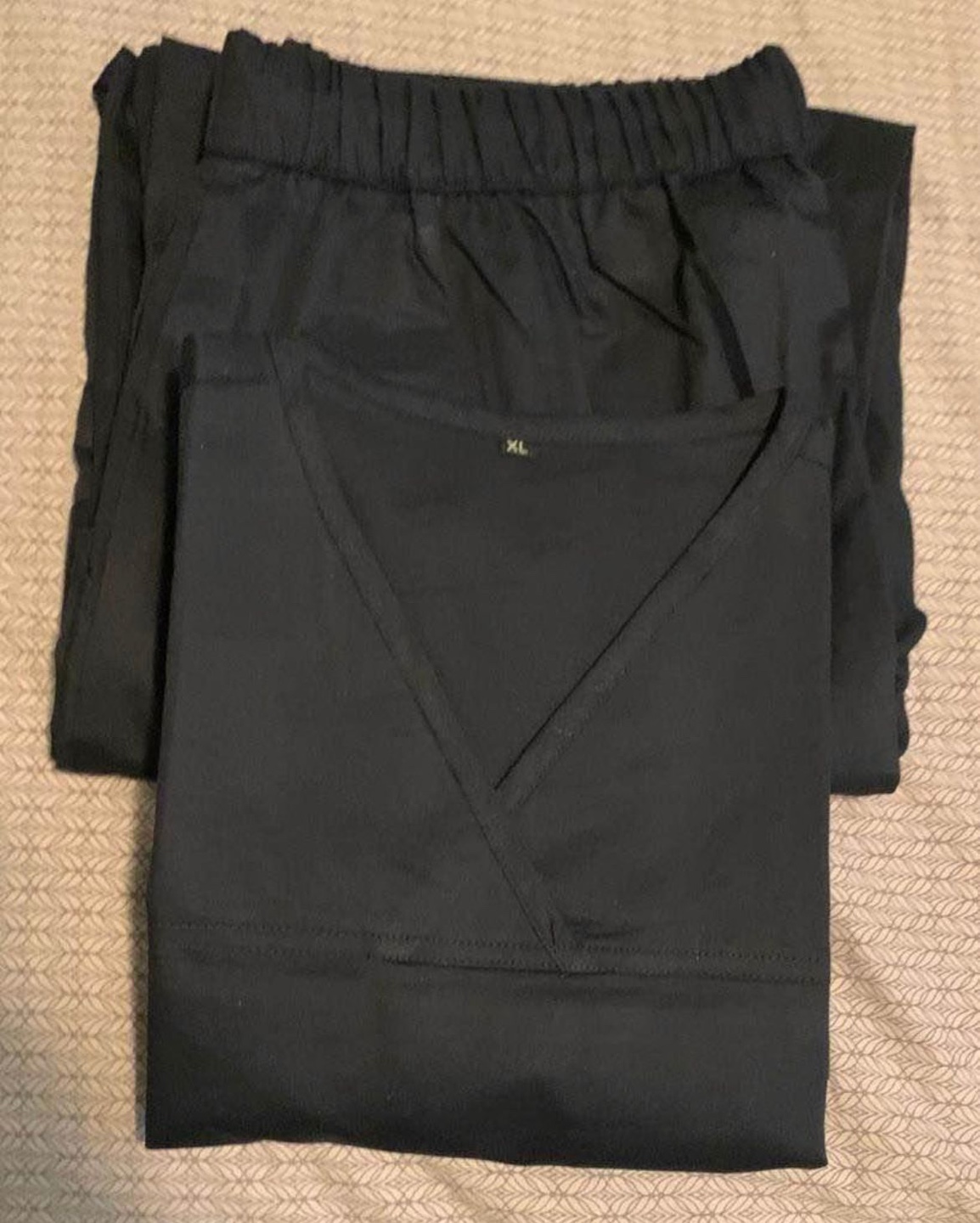 Women's Size L and XL  Scrubs Set - Navy and Grey - photo 3