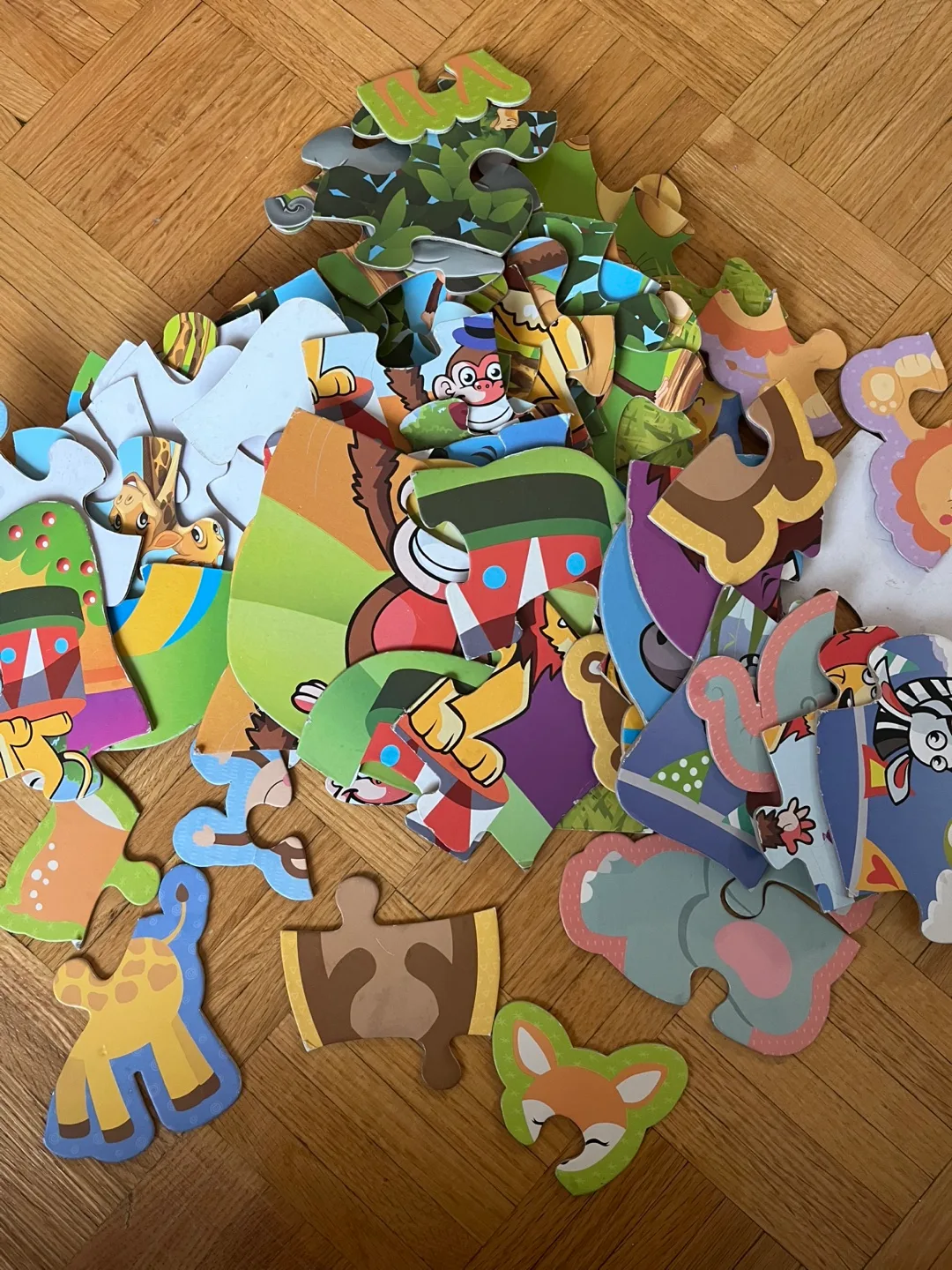 Jungle Animals Children's Puzzle thumbnail