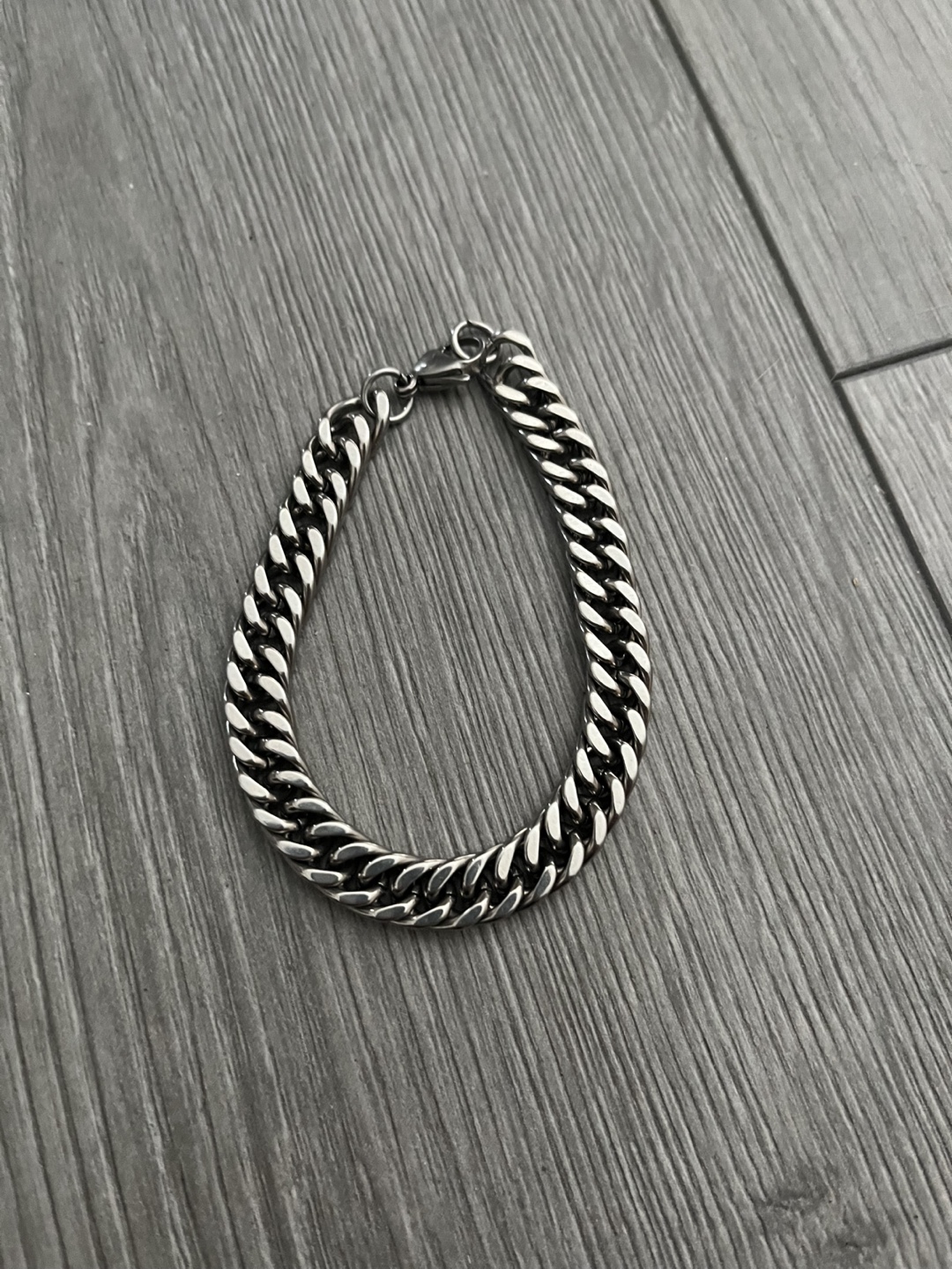 Stainless Steel Cuban Link Bracelet