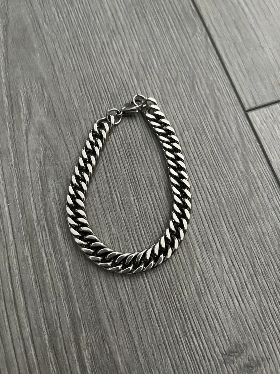 Stainless Steel Cuban Link Bracelet thumbnail
