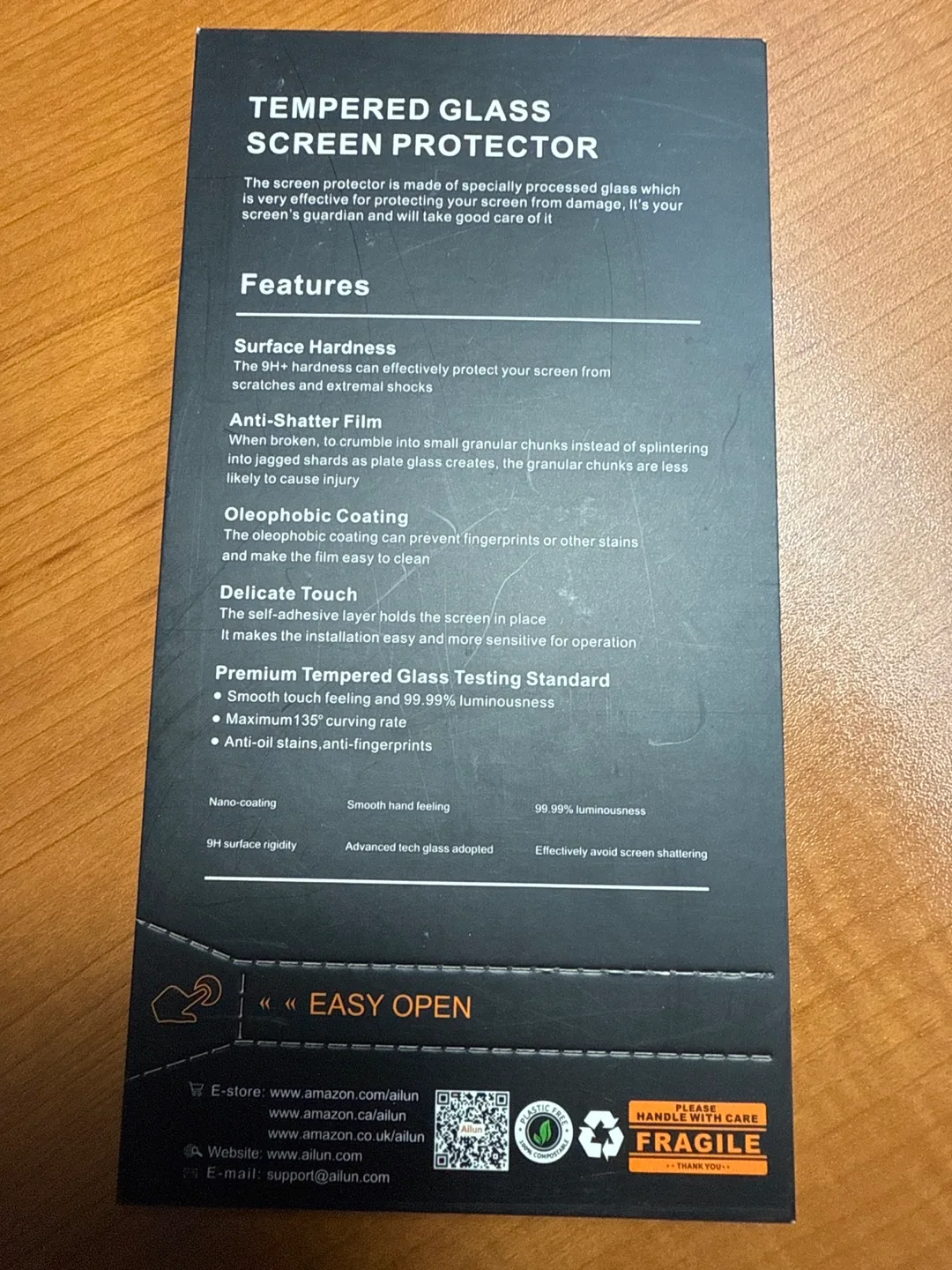 Tempered Glass Protector iPhone 14 Plus /iPhone 13 Pro Max image indicator(2)