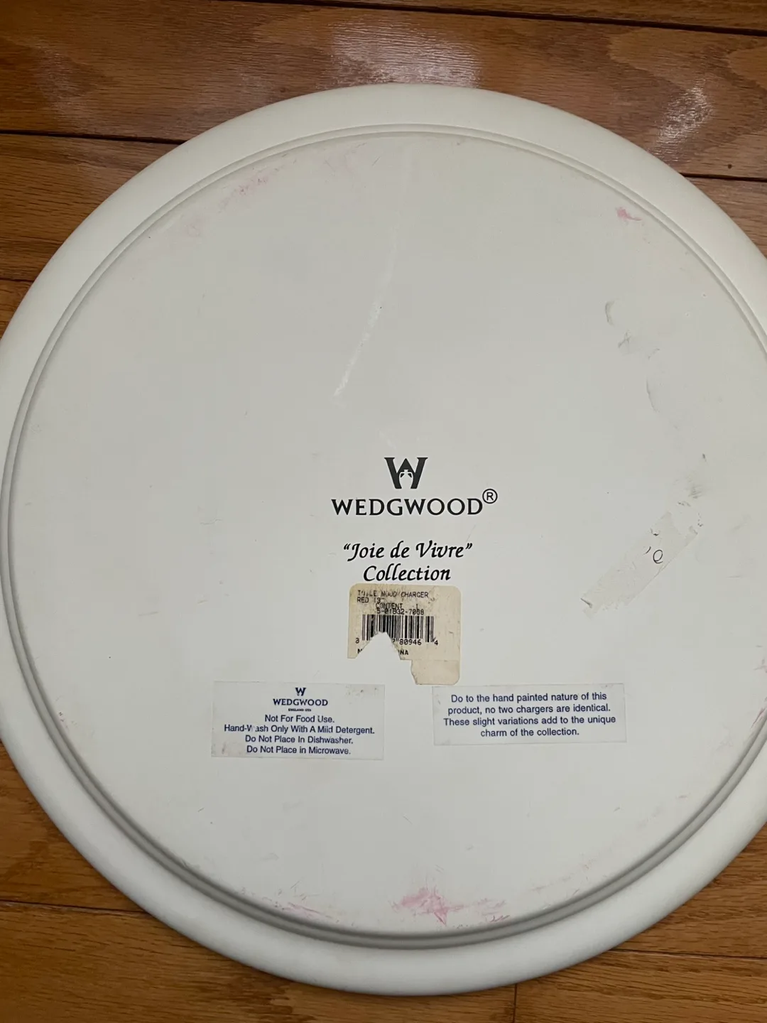 Wedgwood Joie de Vivre Collection Charger Plate image indicator(2)