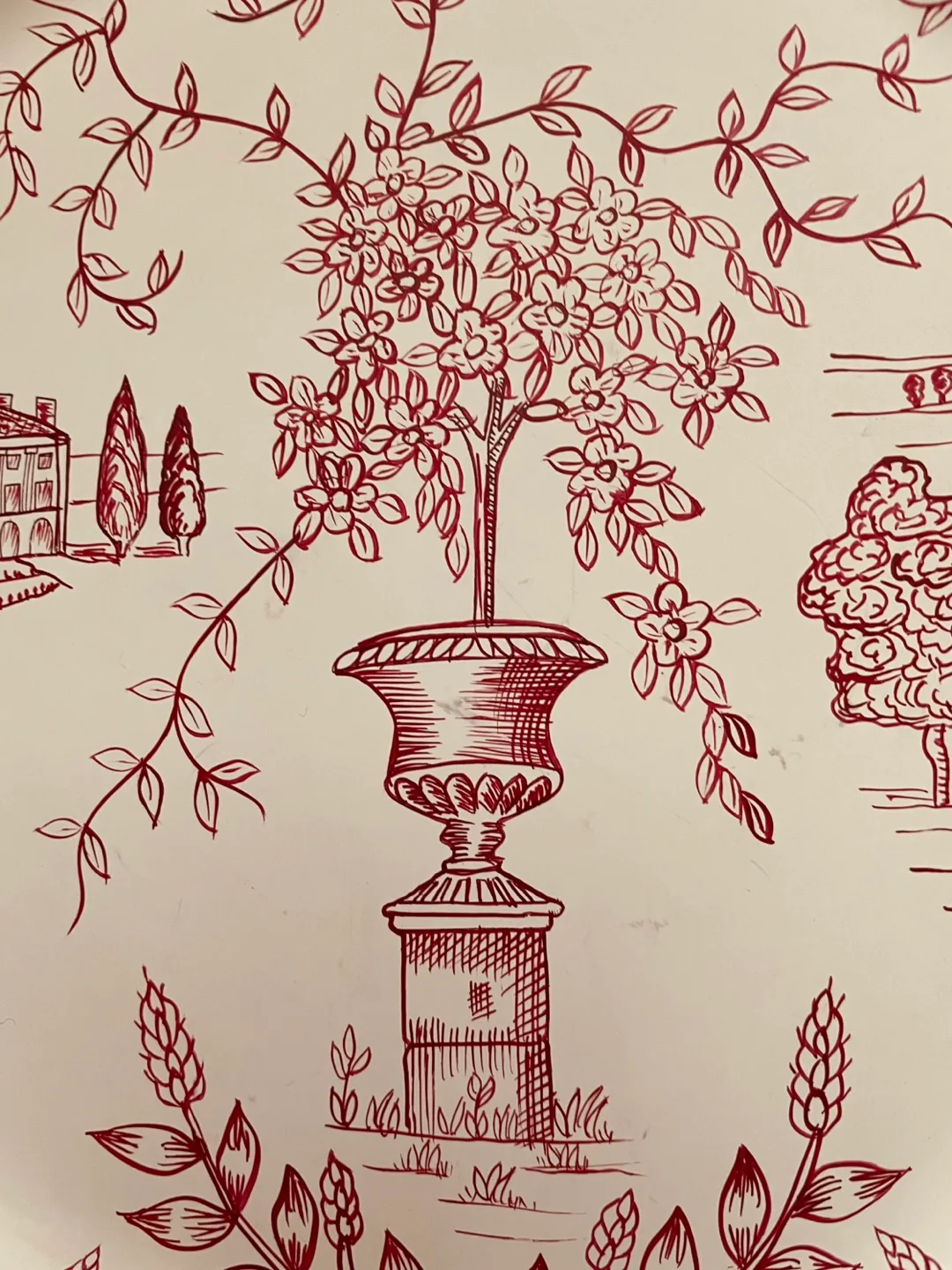 Wedgwood Joie de Vivre Collection Charger Plate image indicator(3)