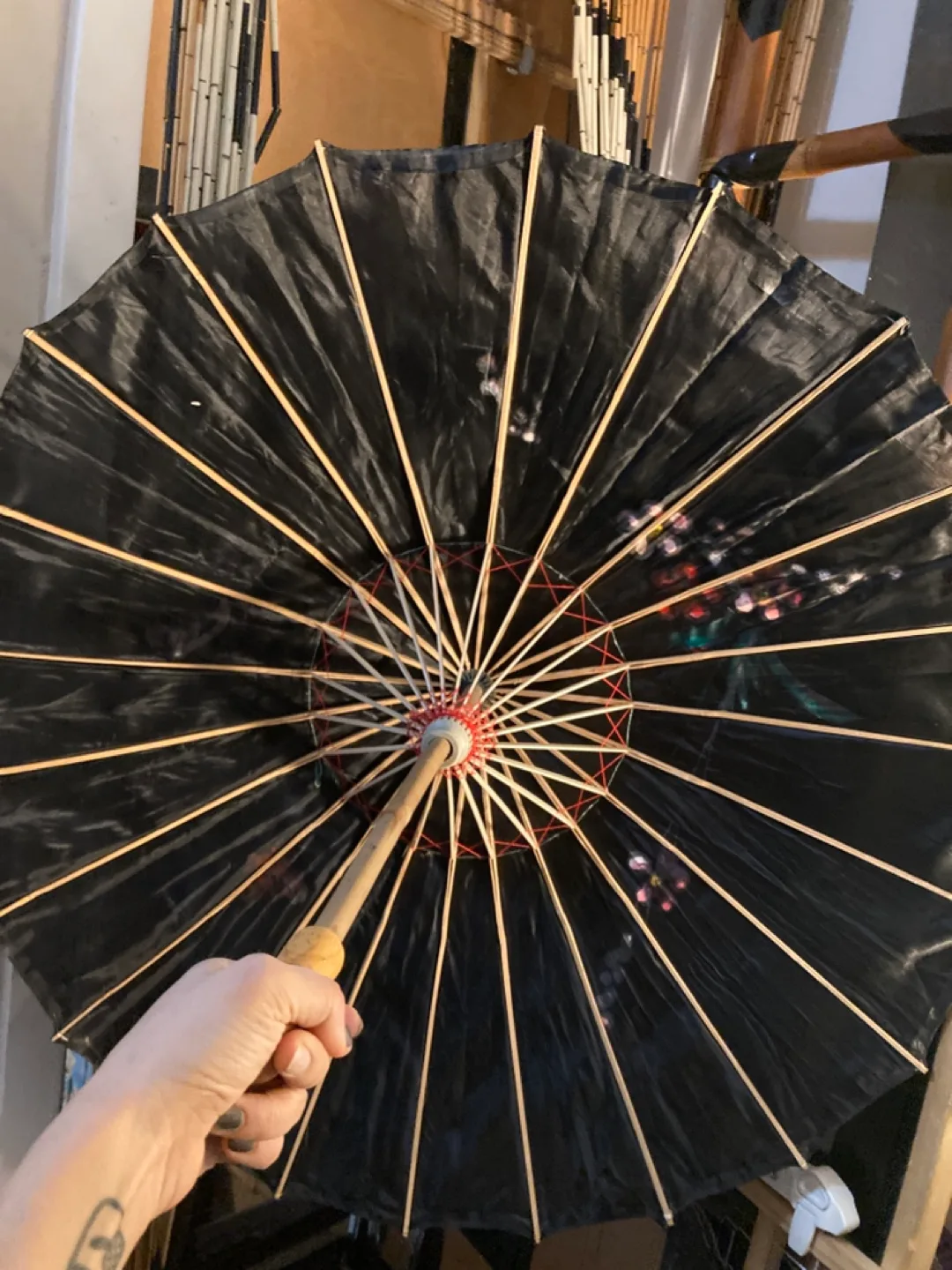 Japanese Vintage Bamboo Sunbrella image indicator(2)